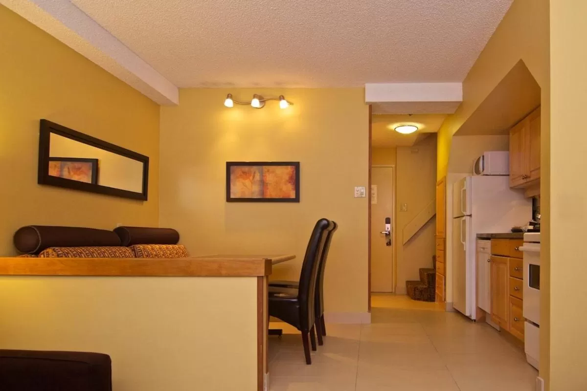 Kitchen or kitchenette in Mountain Side Hotel Whistler by Executive