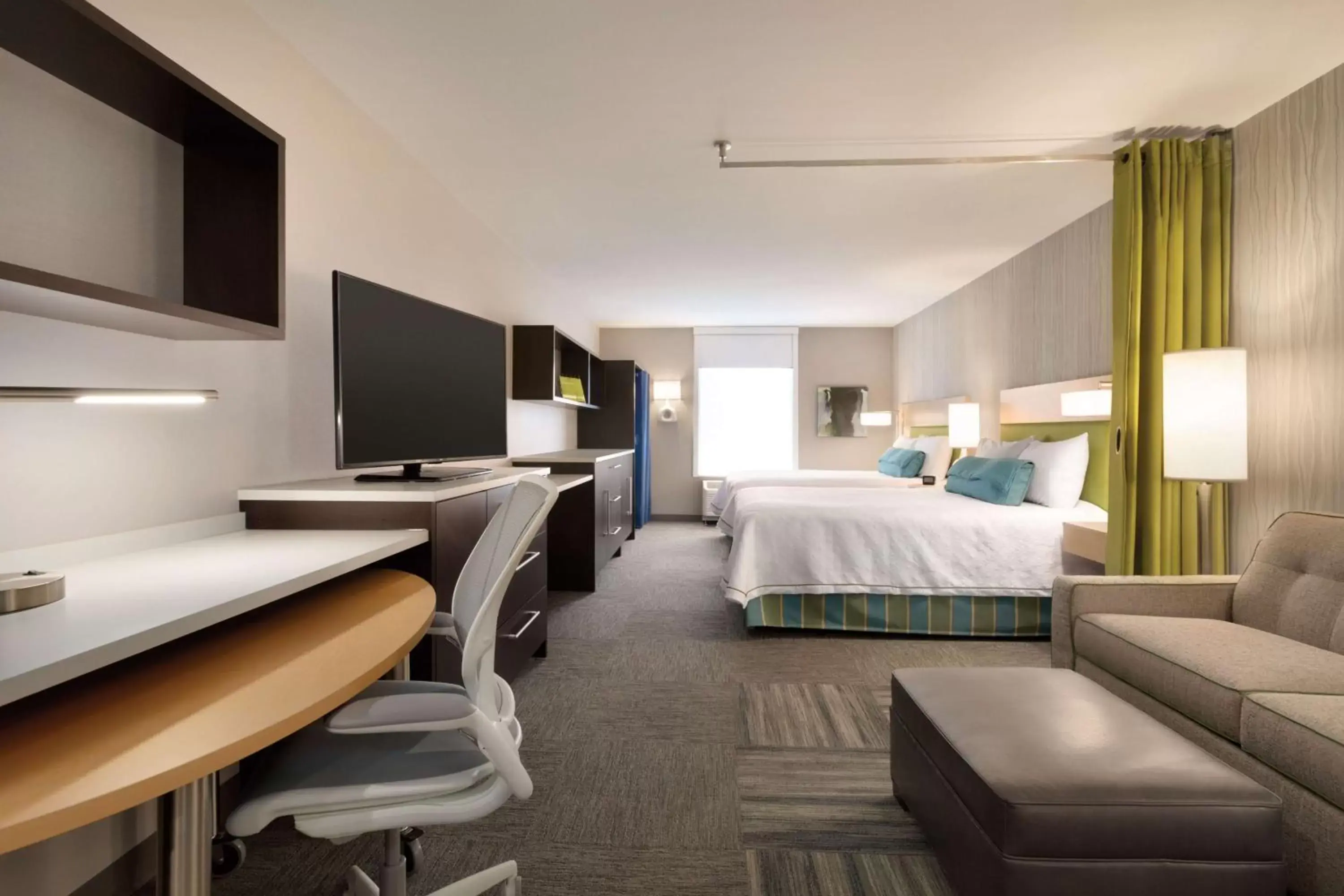 Queen Studio with Two Queen Beds - Non-Smoking in Home2 Suites by Hilton Billings Queen Studio with Two Queen Beds - Non-Smoking in Home2 Suites by Hilton Billings