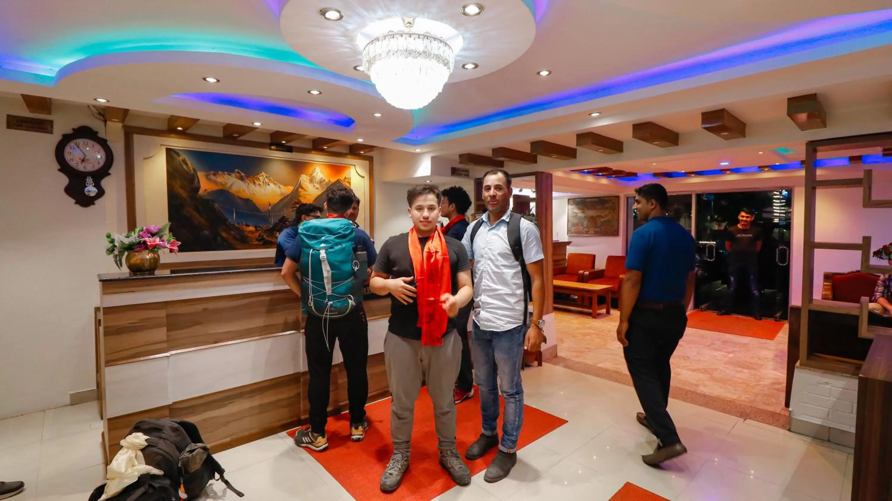 Lobby or reception in Hotel Blue Horizon