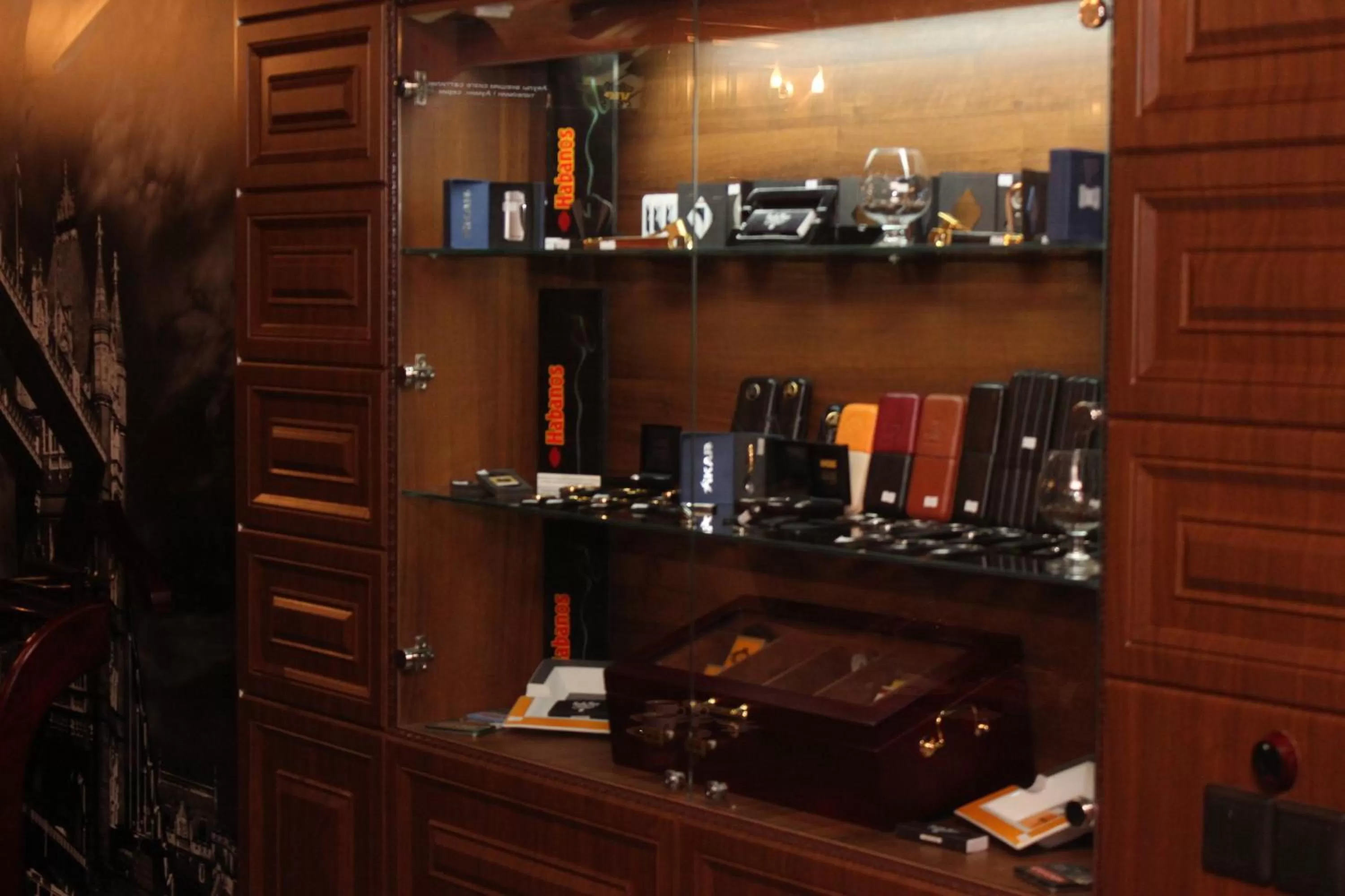 Lounge or bar in King Hotel Astana