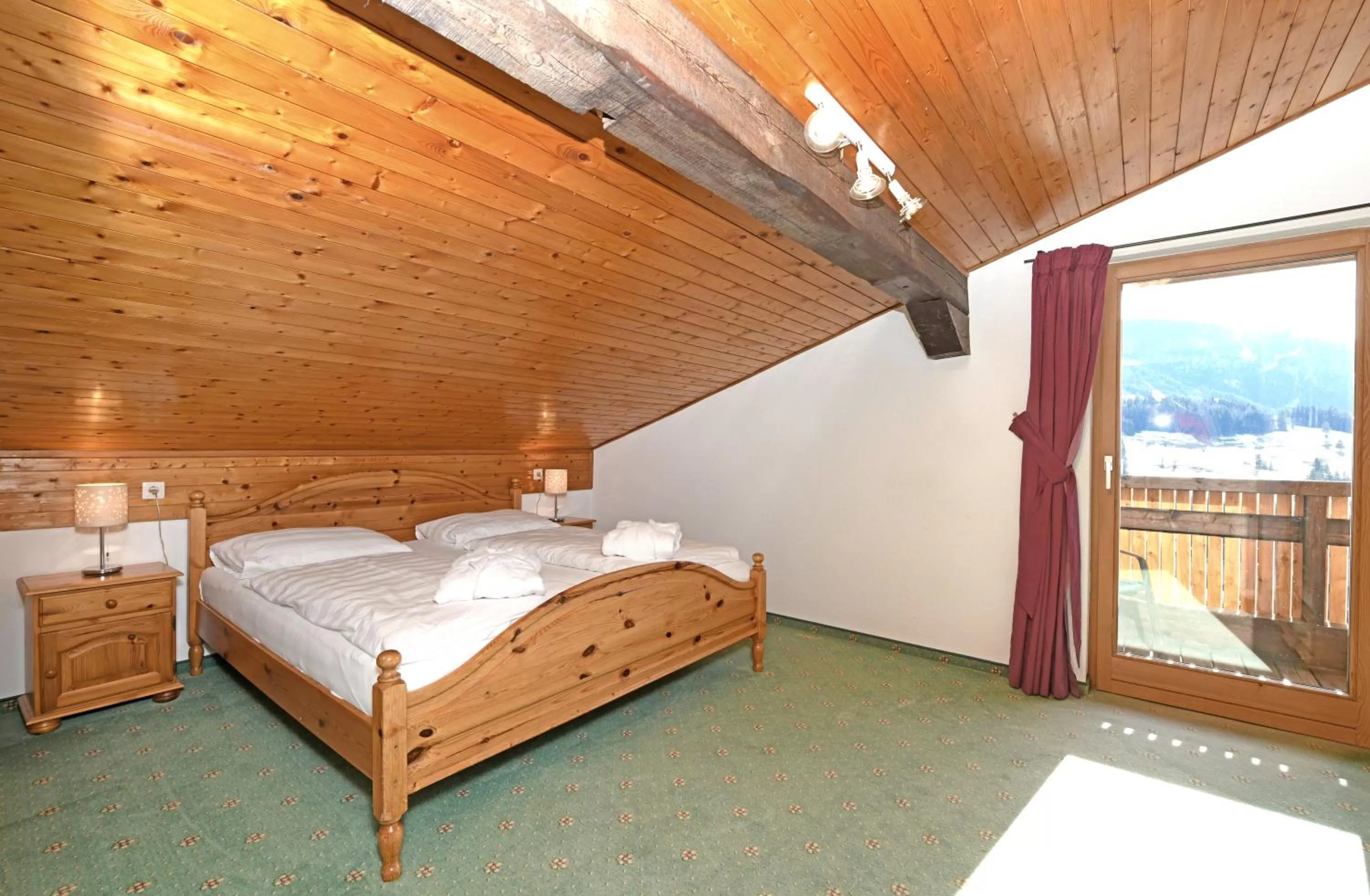 Bedroom, Bed in St Hubertus BnB