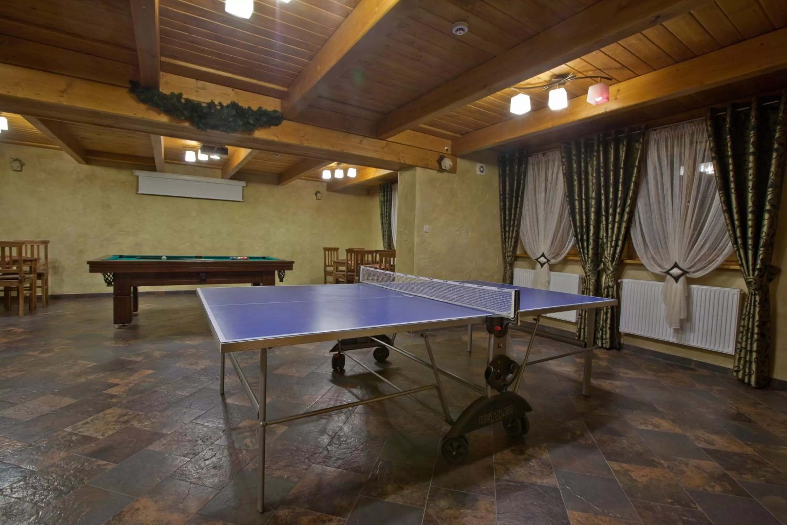 Table tennis in Hotel Dwór Karolówka