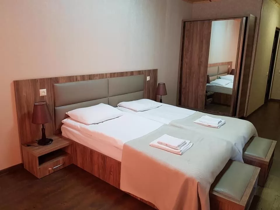 Bedroom, Bed in Hotel Shgedi Mestia