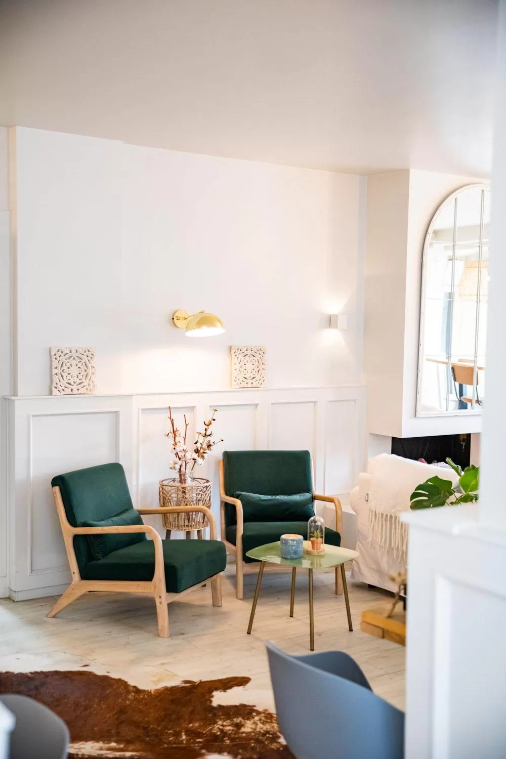 Seating area in Casa Julia