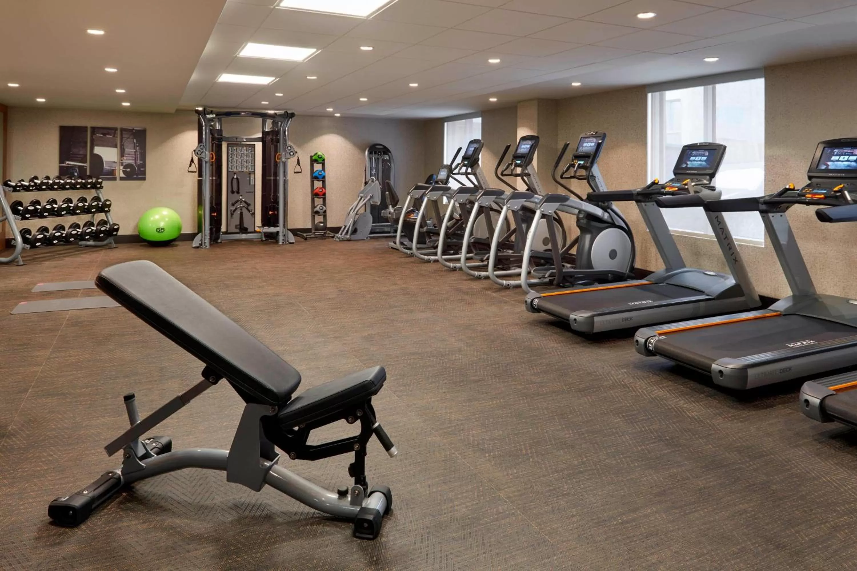 Fitness centre/facilities in Fairfield Inn by Marriott Montreal Downtown
