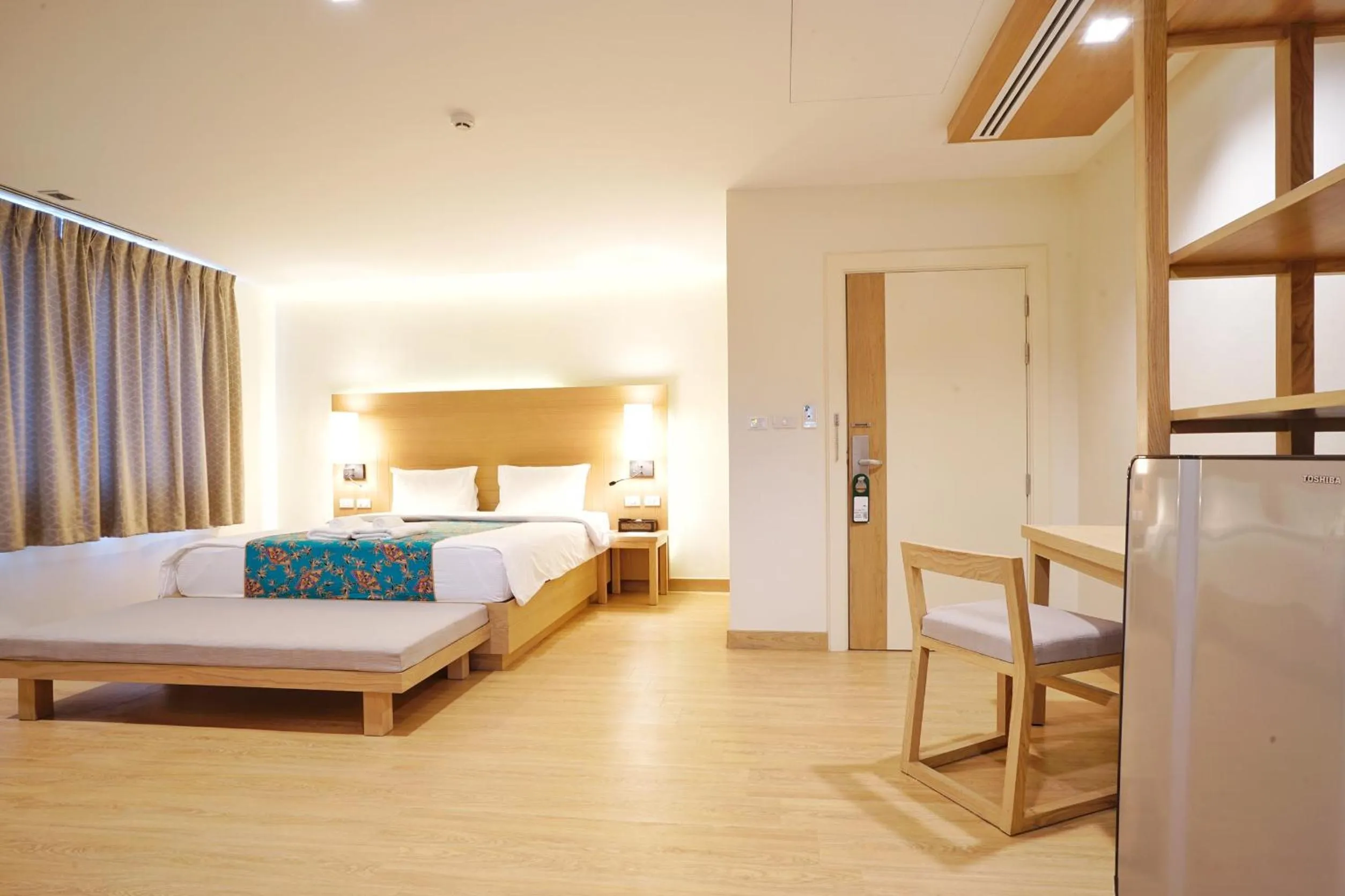 Bedroom, Bed in Baan Suwantawe