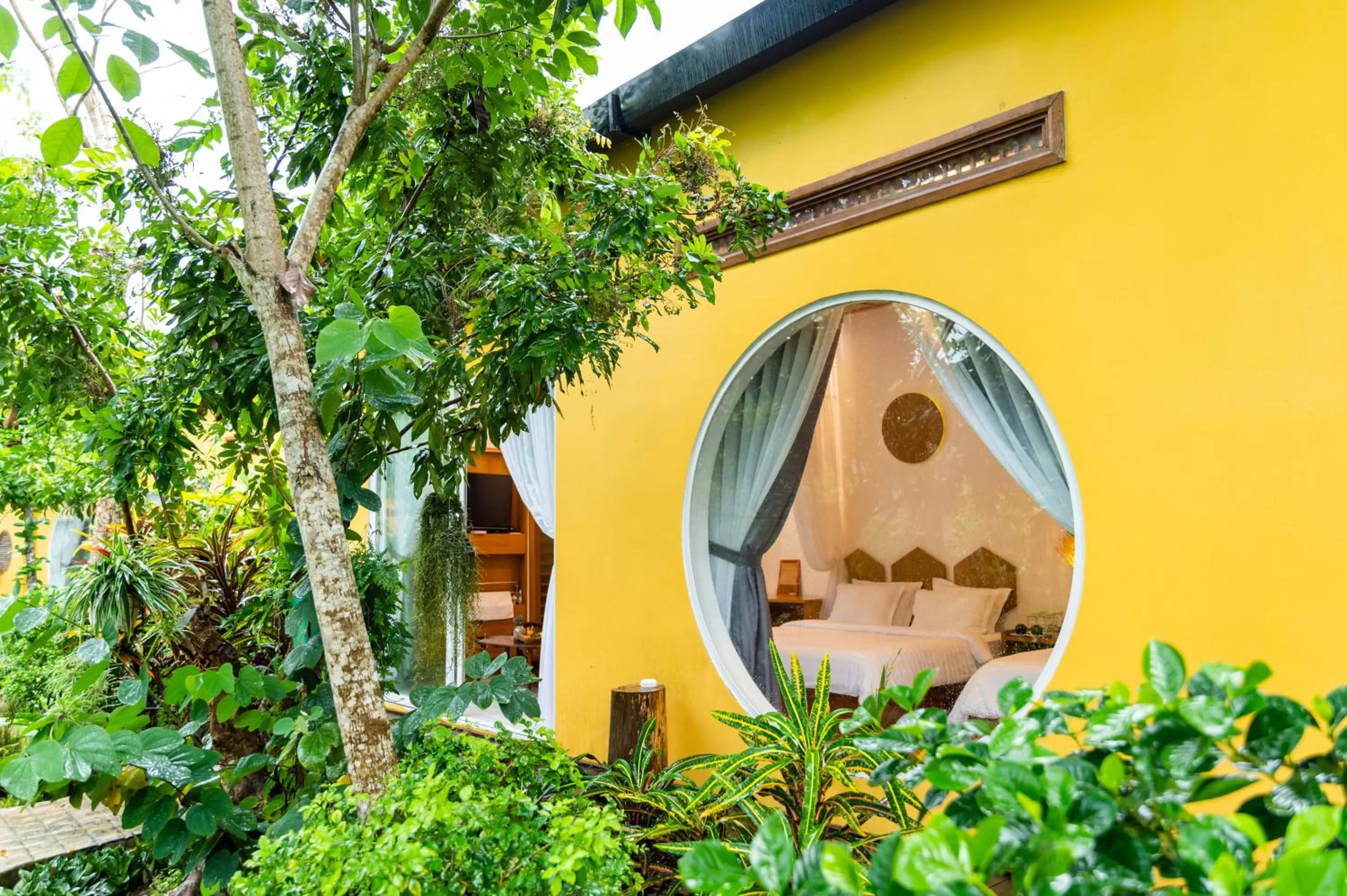 Bedroom in Binh Minh Eco Lodge