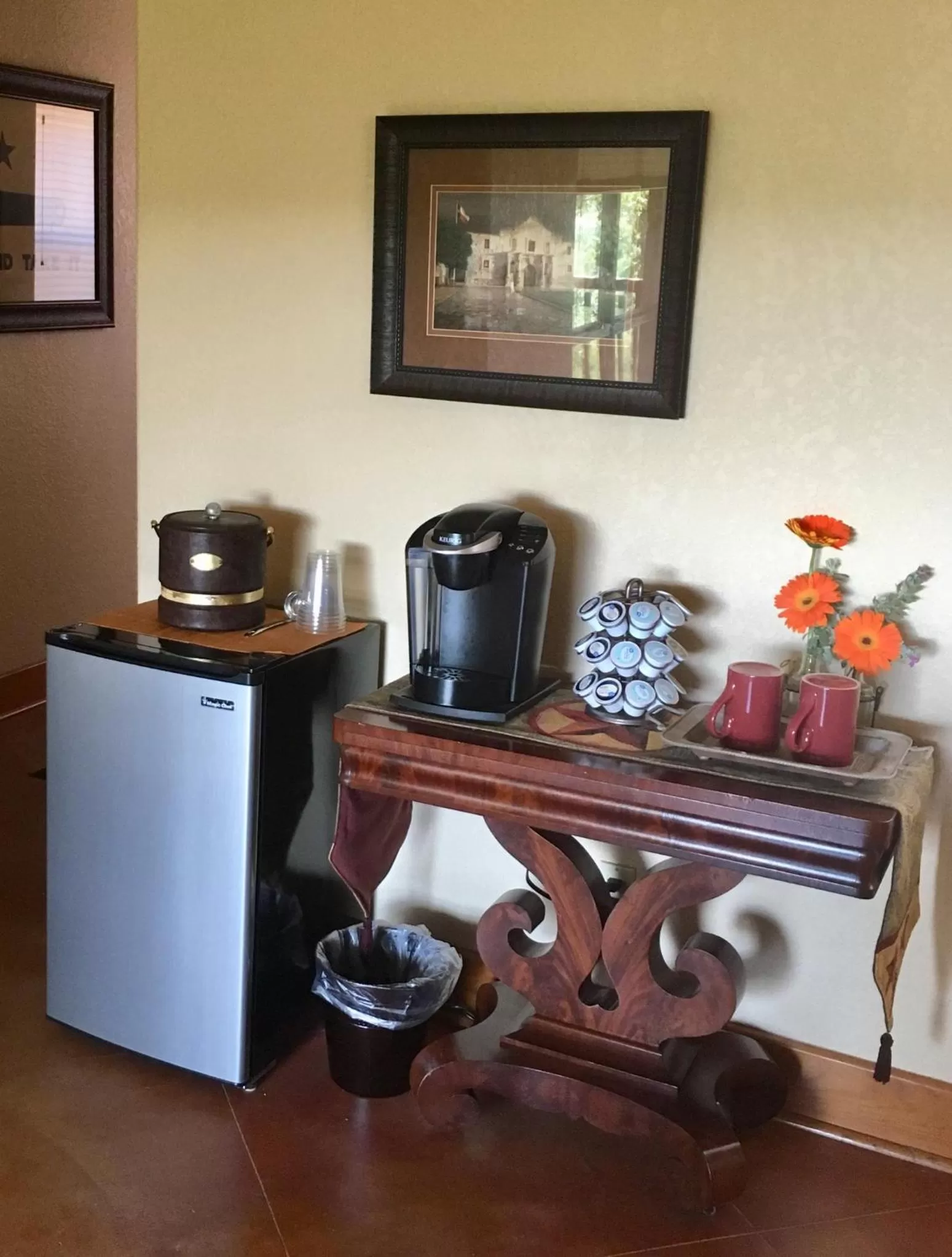 Drinks, Kitchen/Kitchenette in Casa del Rio Bed and Breakfast