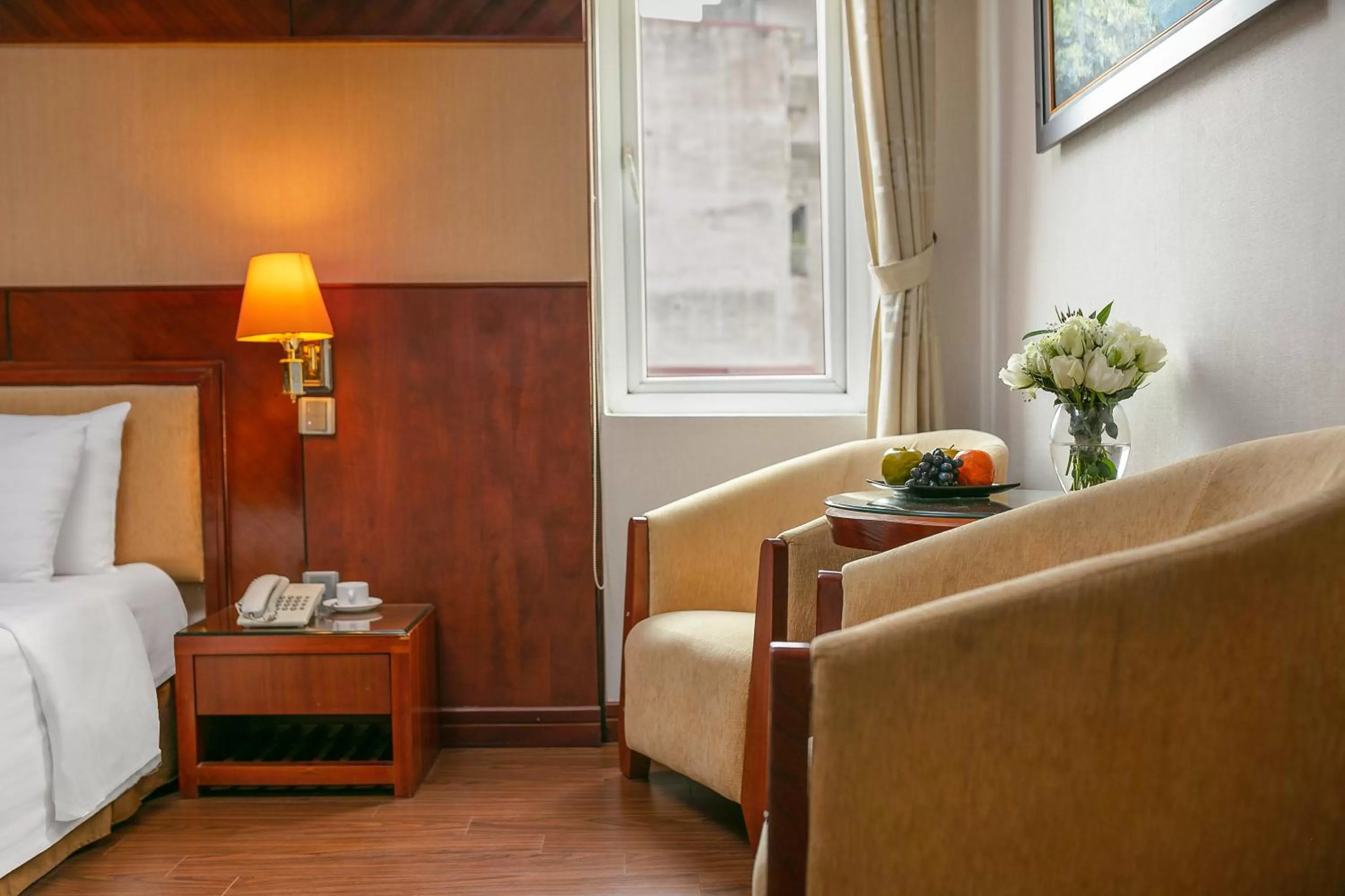 Seating Area in Emerald Boutique Hotel