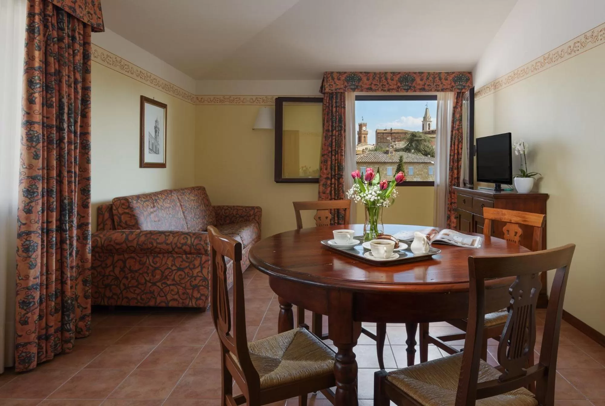 Living room in Hotel San Gregorio