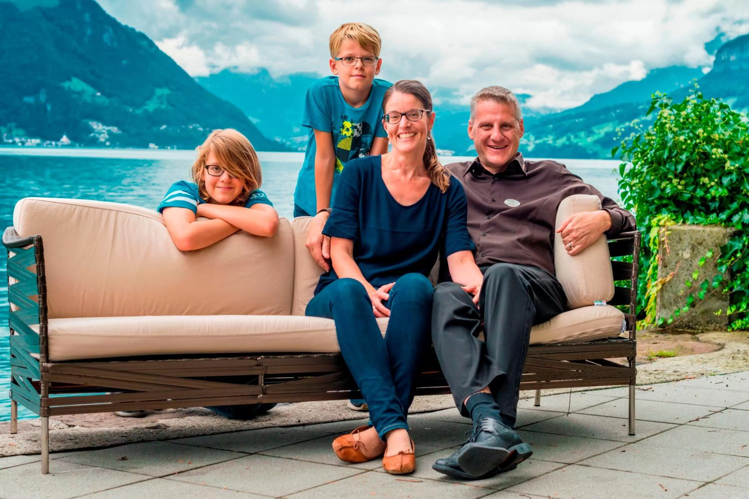 Balcony/Terrace in Hotel Nidwaldnerhof direkt am See