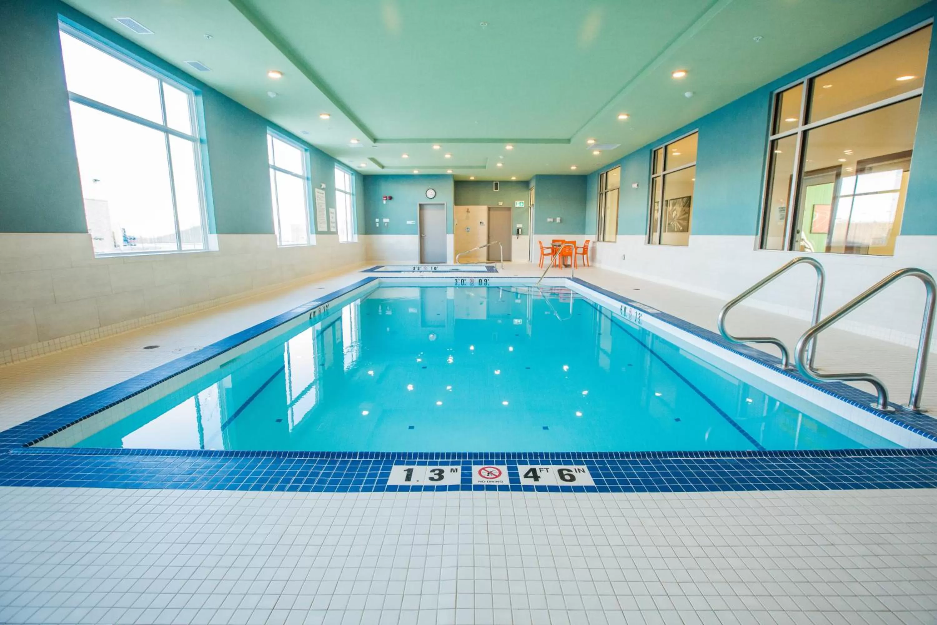 Swimming pool in Candlewood Suites West Edmonton - Mall Area by IHG