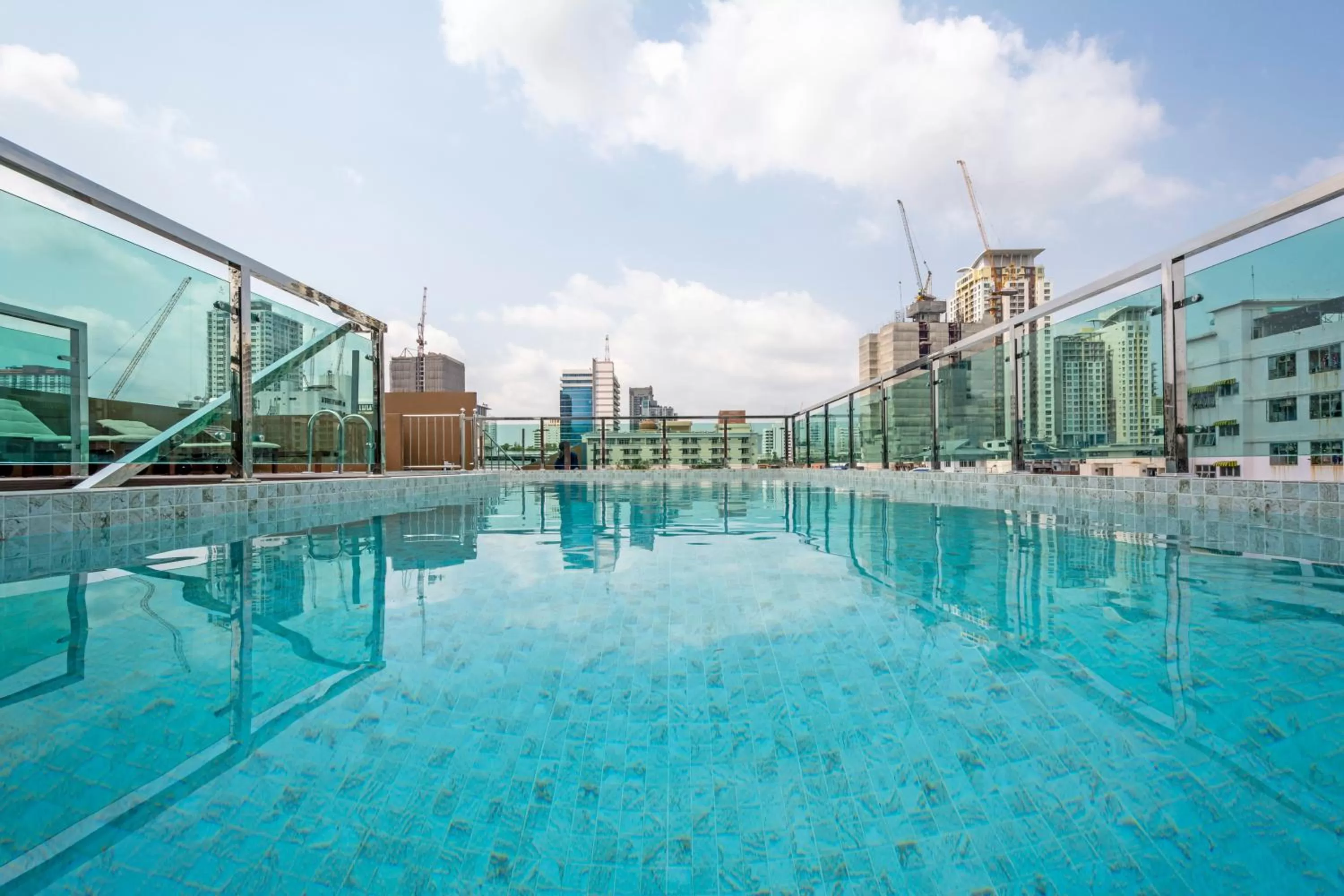 Swimming pool in Hyde Park Hotel Bangkok