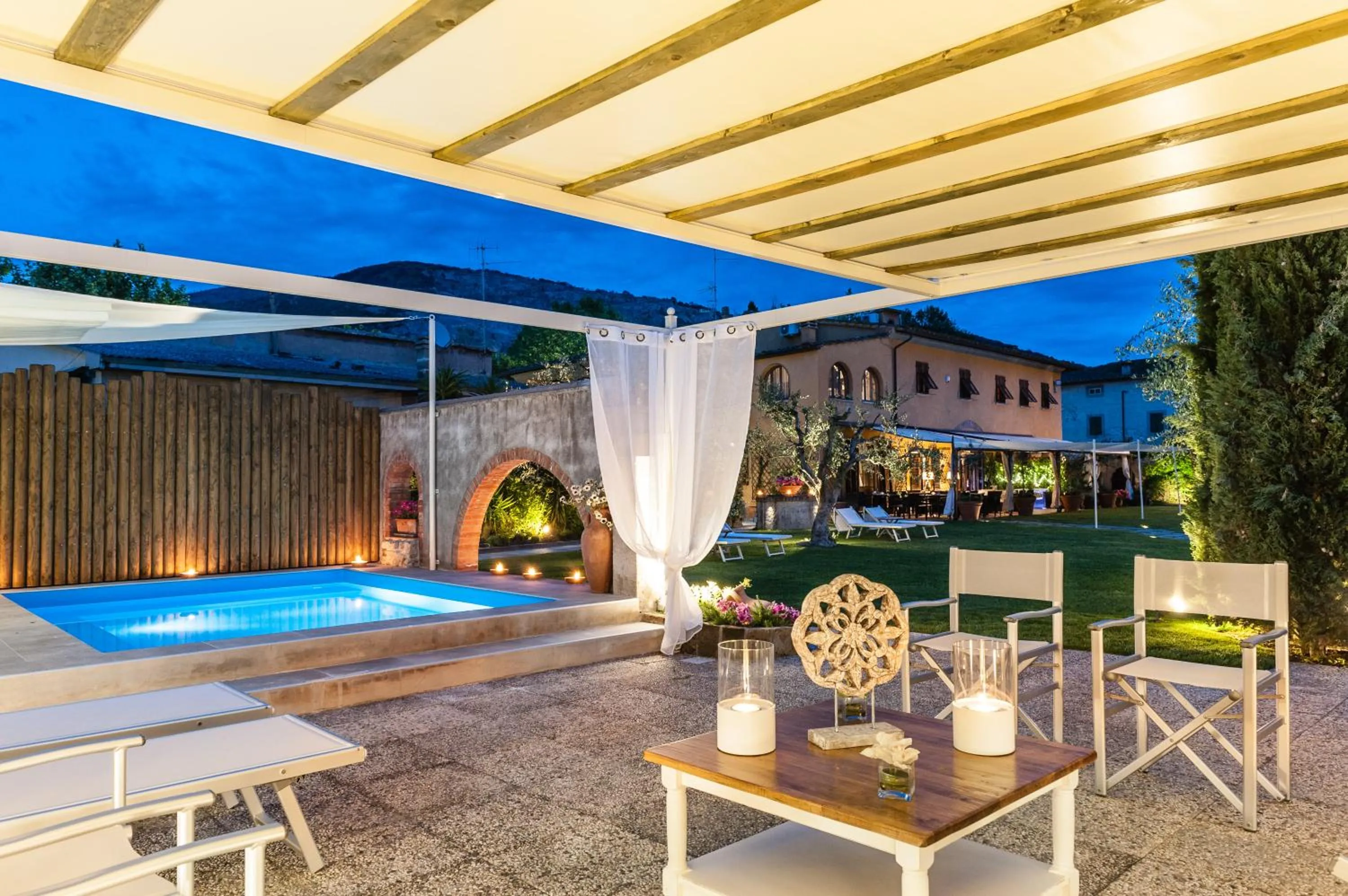 Patio in Giardino della Pieve Relais- Adult Only