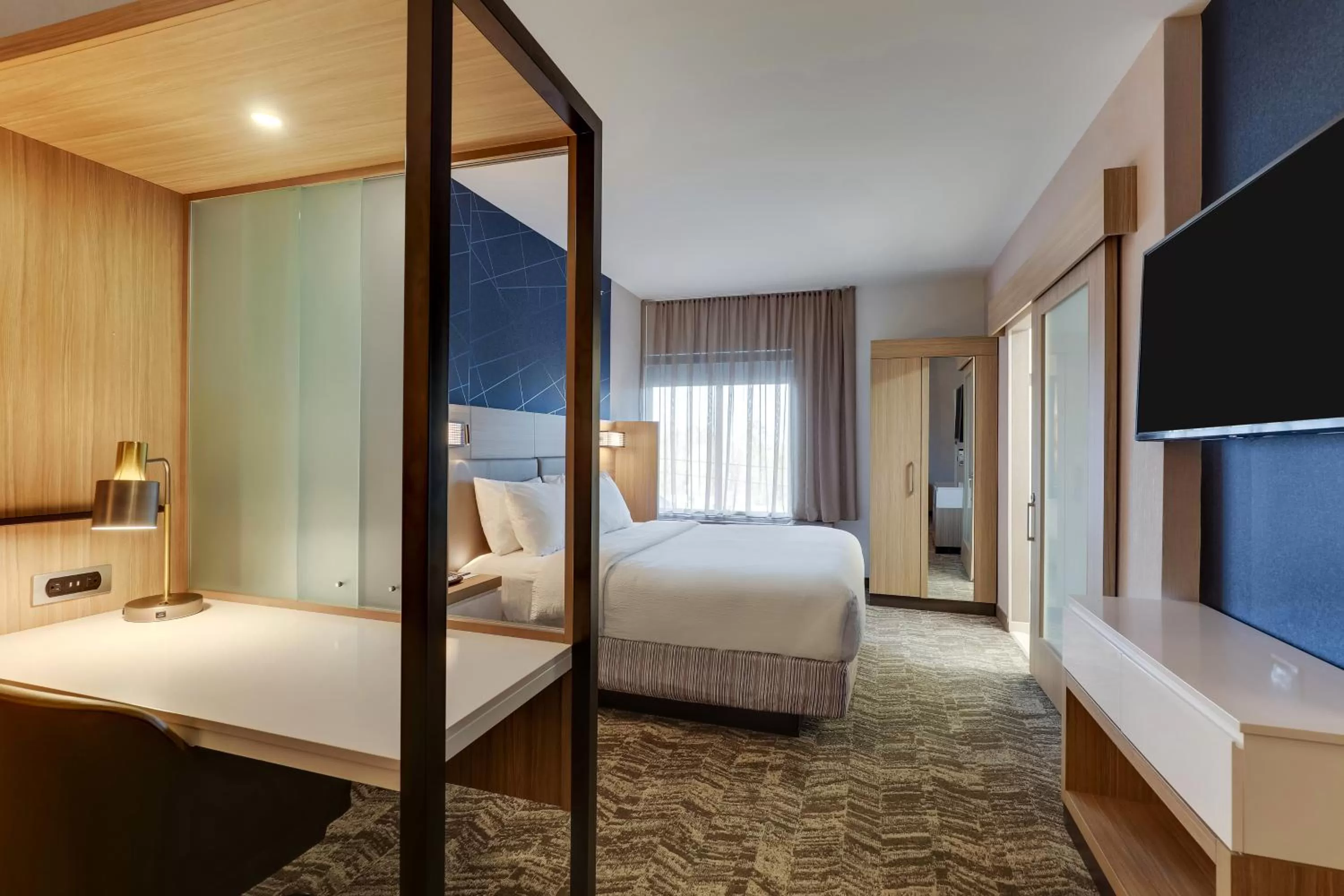 Bedroom, Bed in SpringHill Suites by Marriott Cheraw