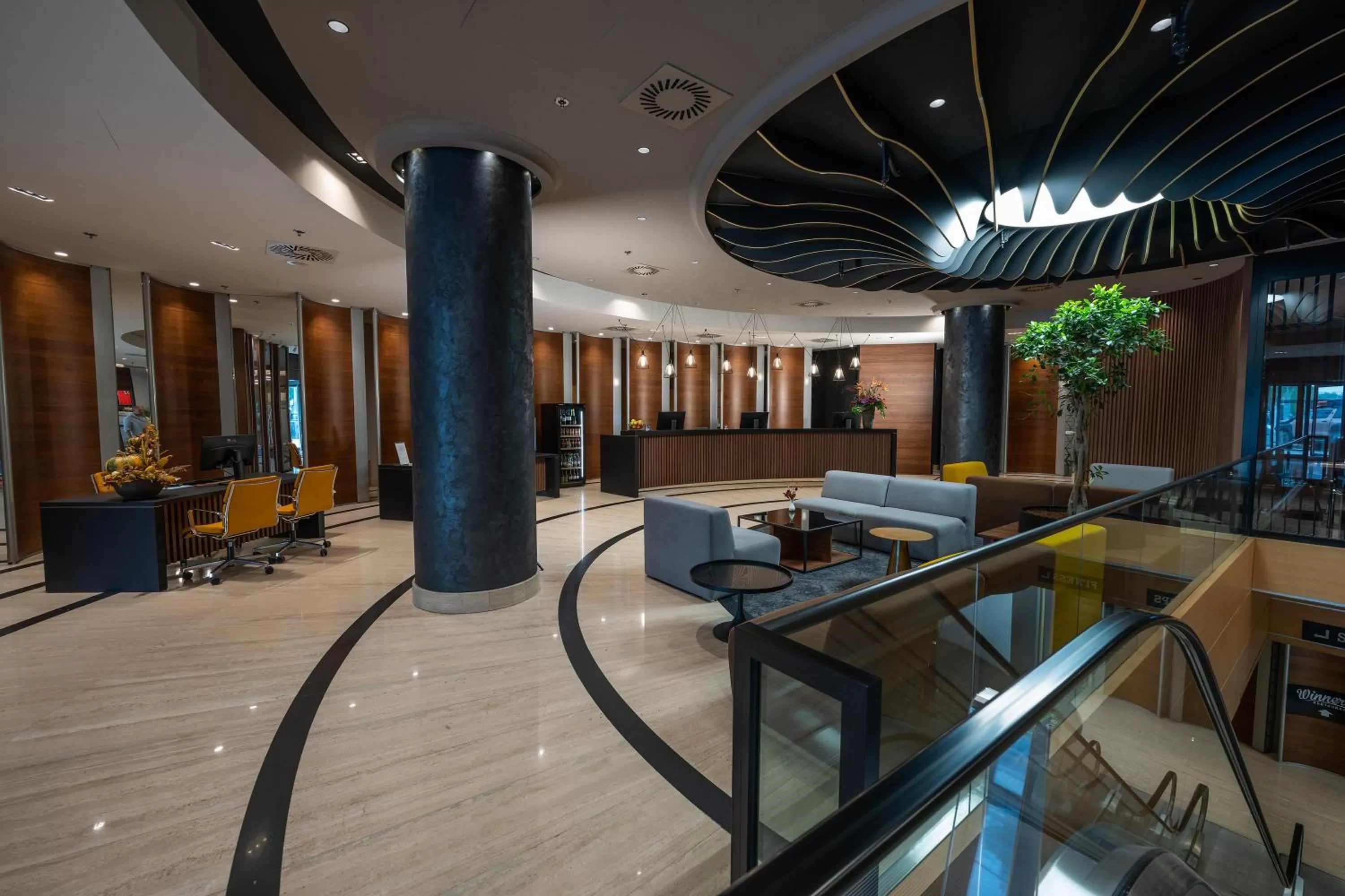 Lobby or reception in Doubletree by Hilton Ljubljana