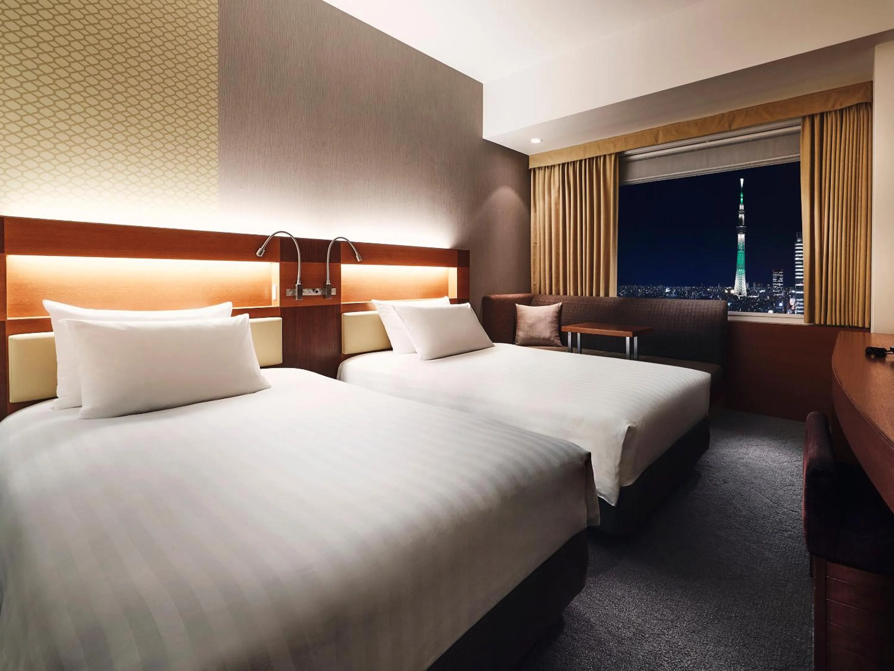 Photo of the whole room, Bed in Lotte City Hotel Kinshicho