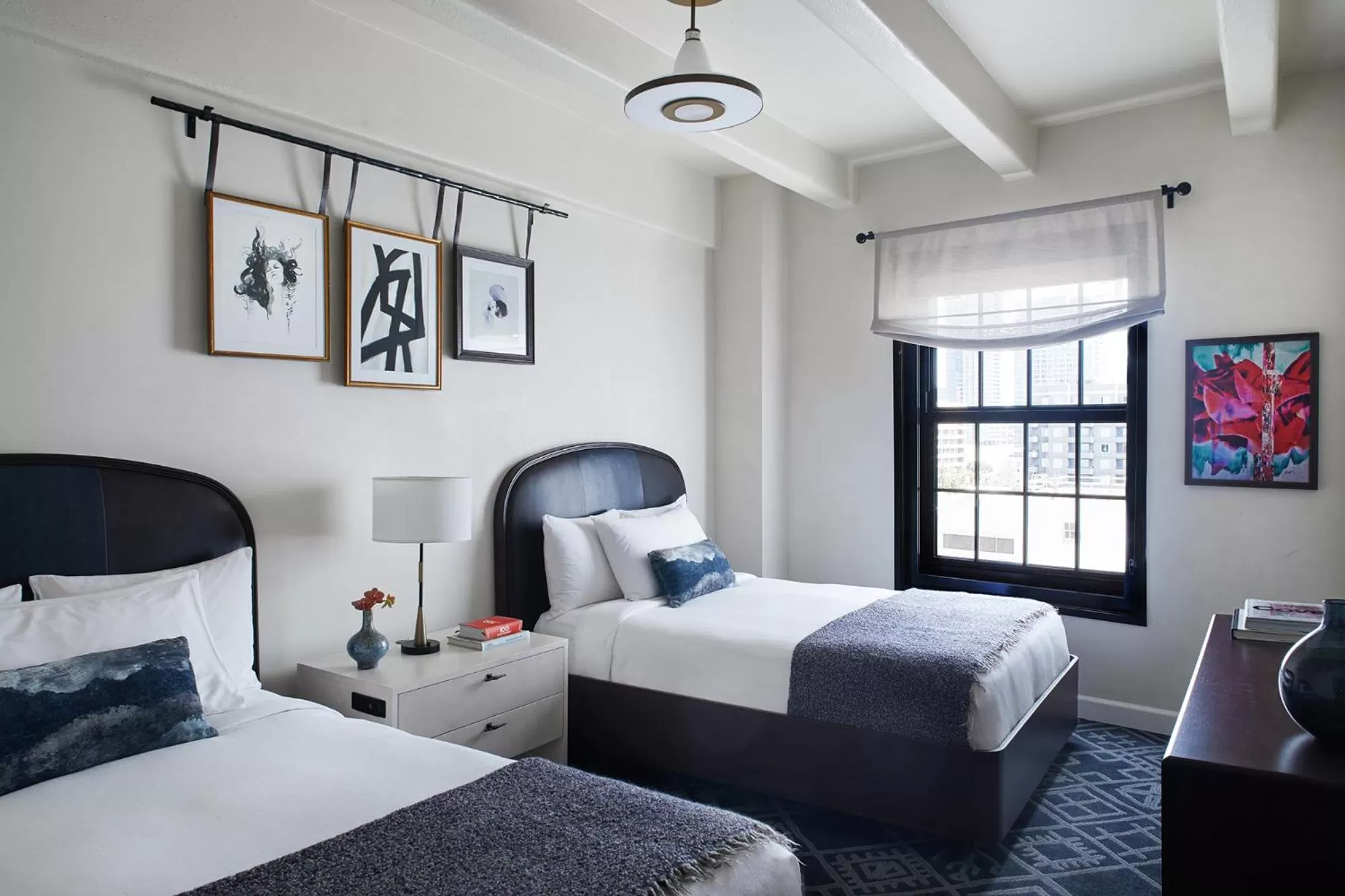 Double Room with Two Double Beds in Hotel Figueroa, Unbound Collection by Hyatt