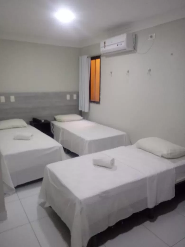 Bed in Hotel Executivo Boulevard