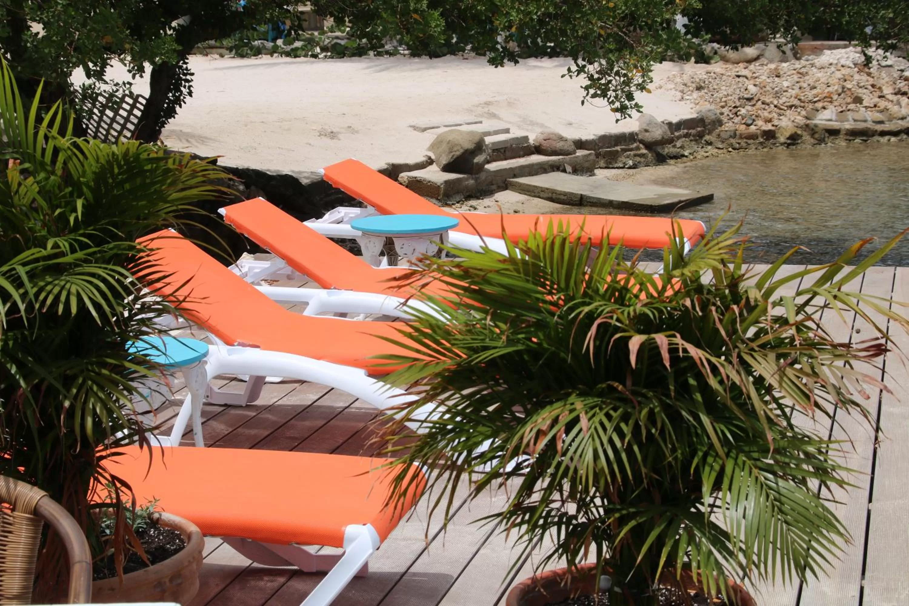 On site in Coral Reef Beach