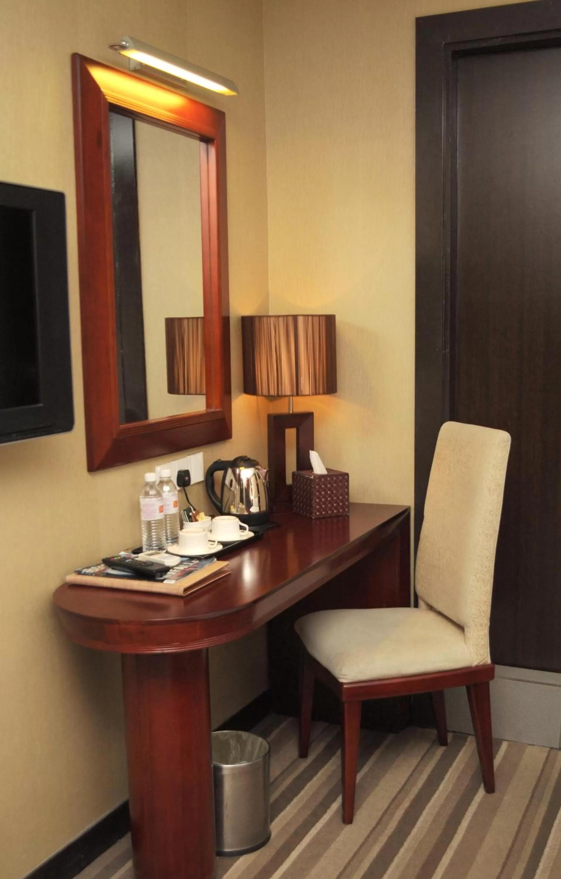 Decorative detail in Celyn City Hotel