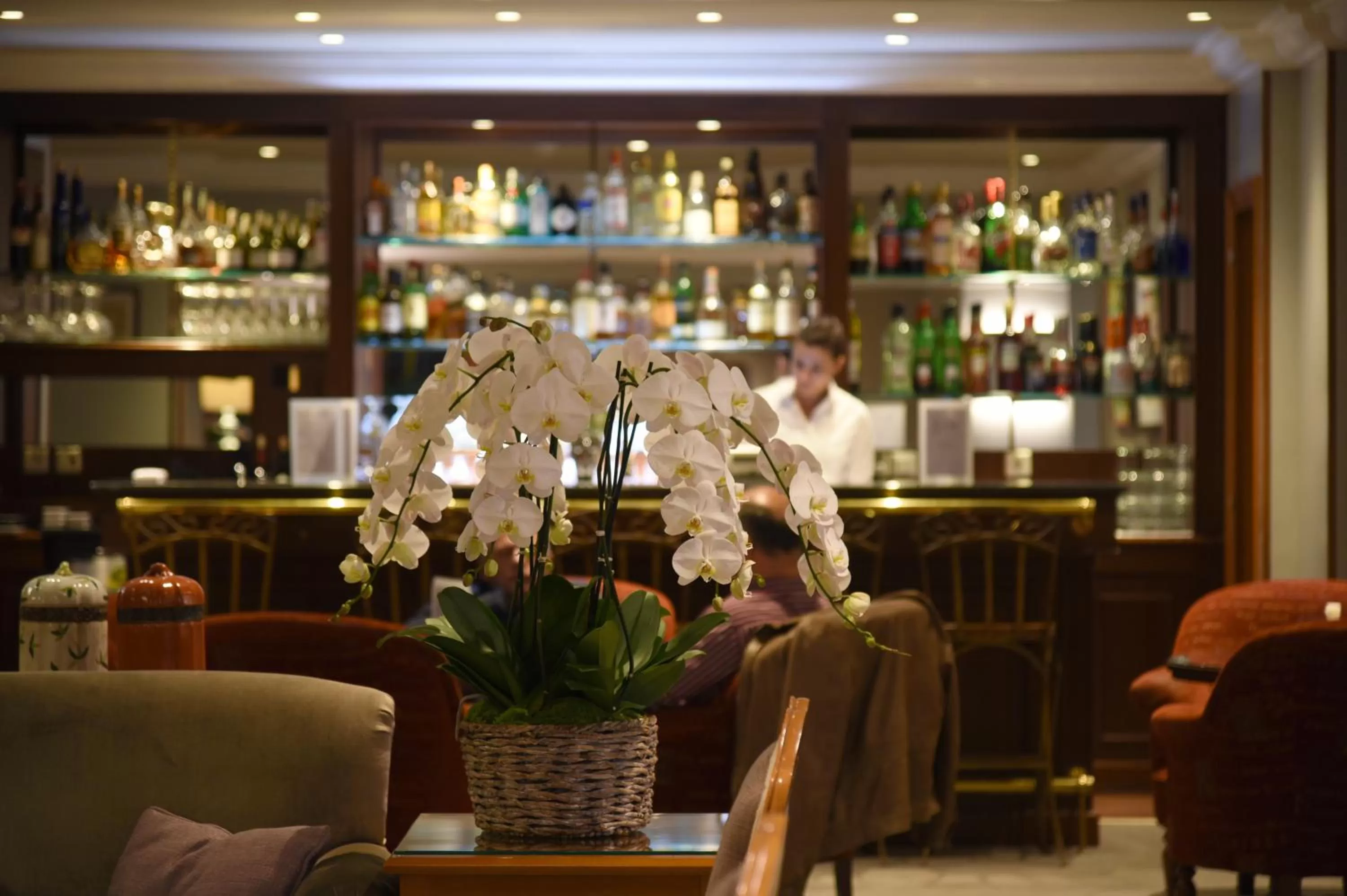 Lounge or bar in Hotel La Barcarolle