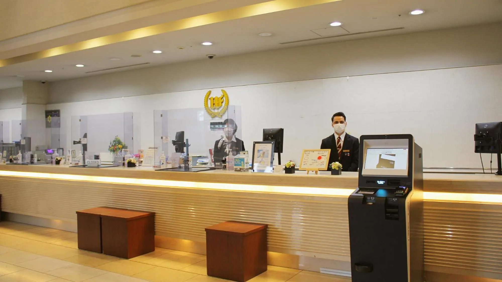 Lobby or reception in Tokyo Bay Ariake Washington Hotel