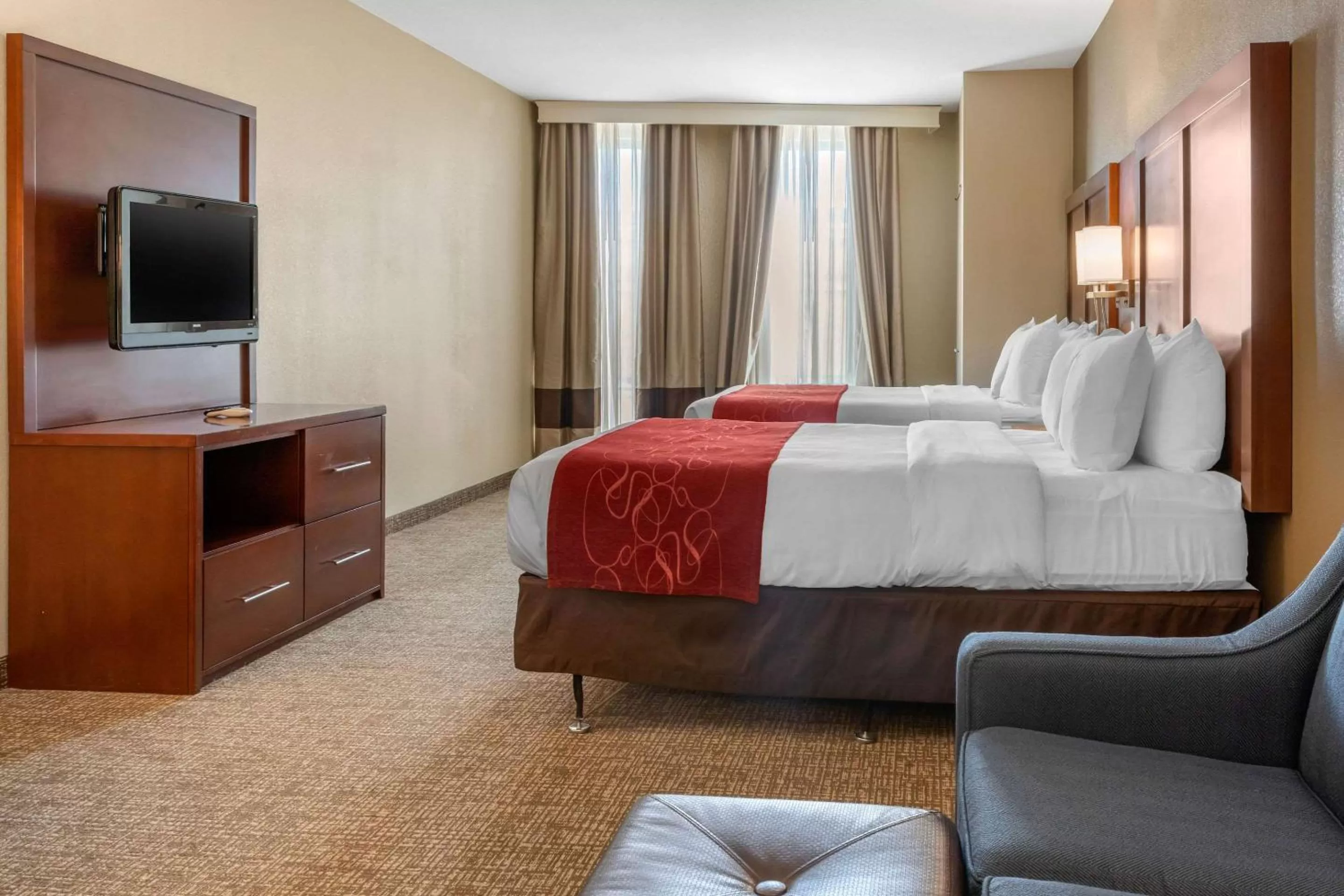 Superior Queen Suite with Two Queen Beds - Non-Smoking in Comfort Suites Barstow near I-15
