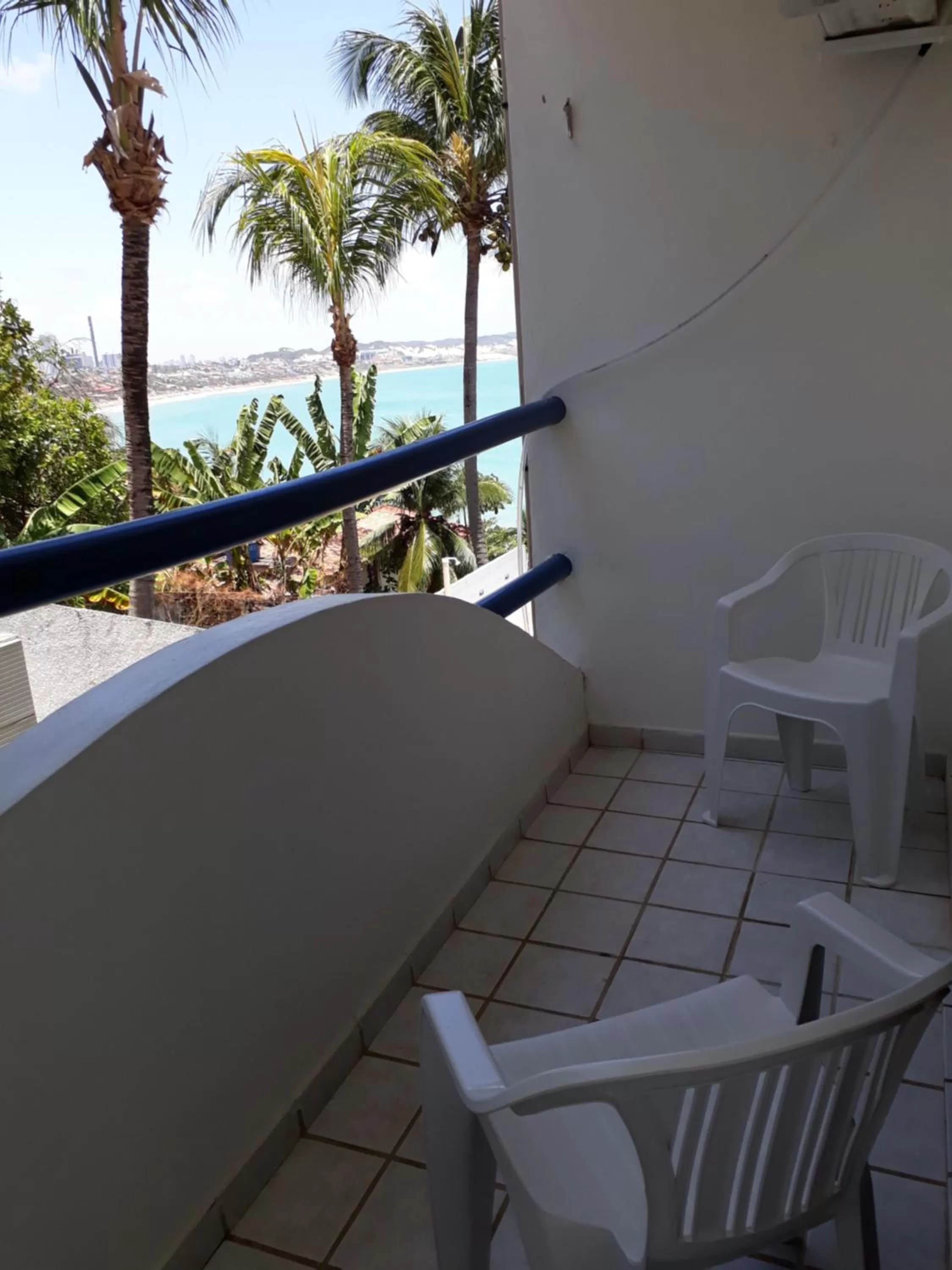 View (from property/room), Balcony/Terrace in Hotel Pousada Estacao Do Sol Natal