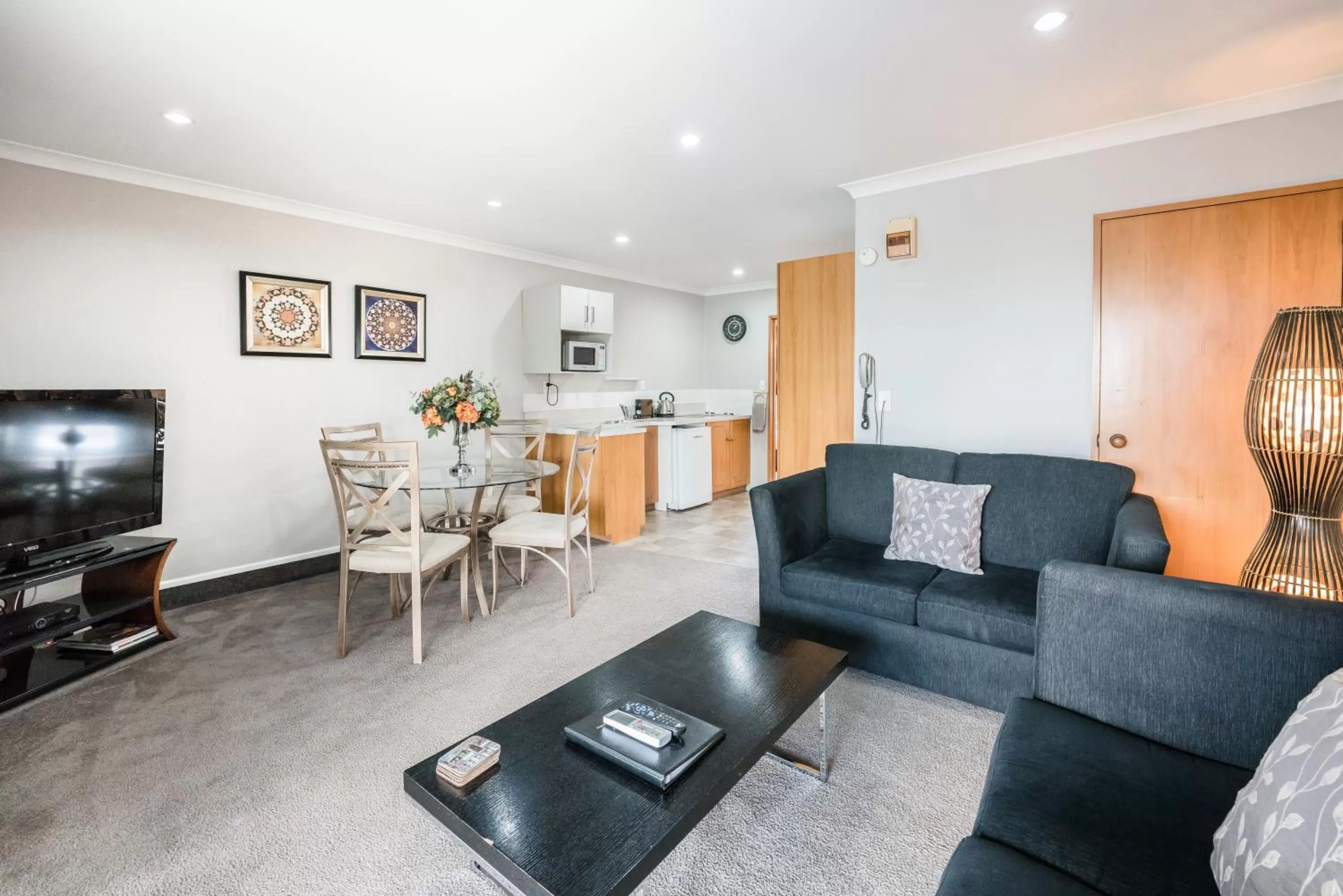 Living room in Strathern Motor Lodge