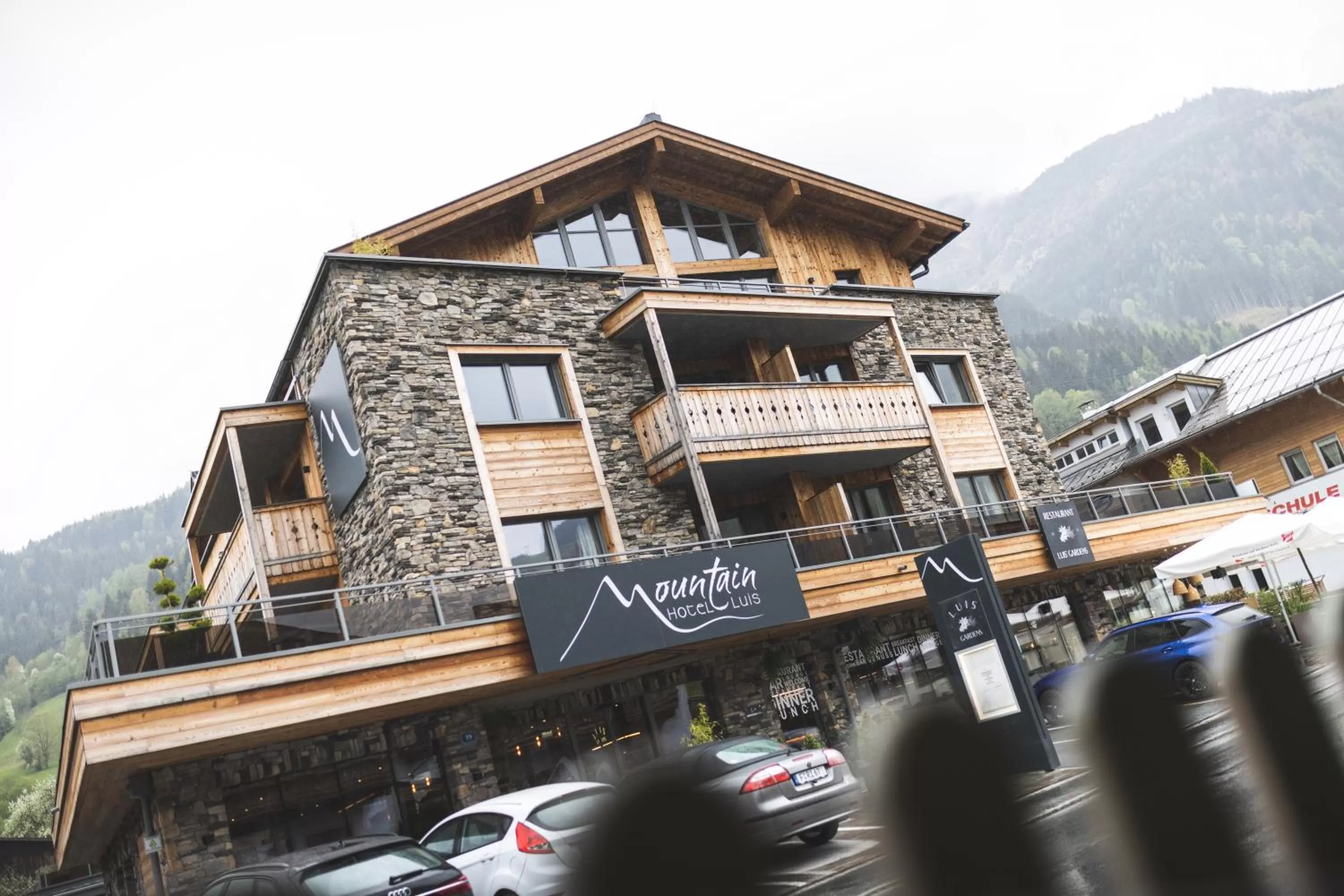 Property building in Mountain Hotel Luis