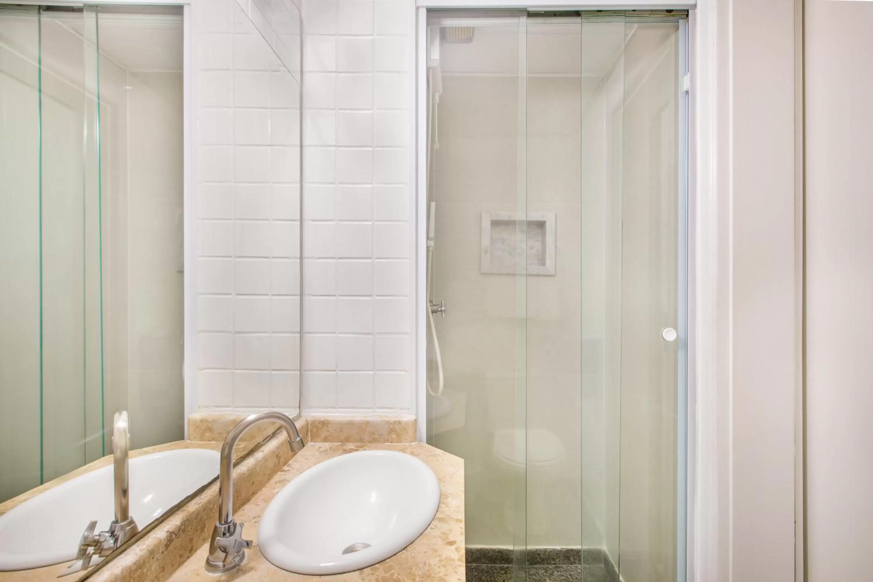 Shower in Plaza Inn American Loft - Barra Funda