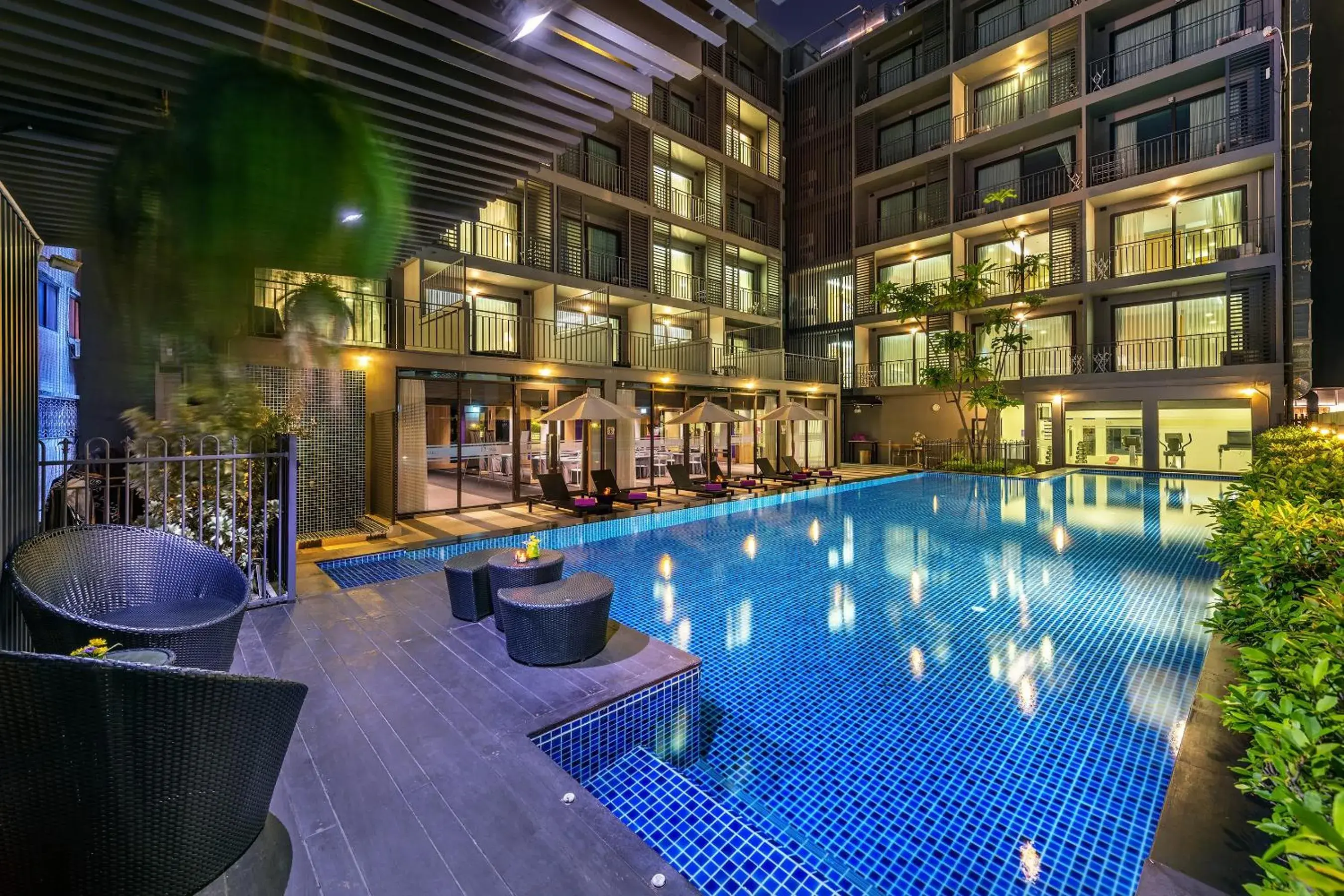 Swimming Pool in D Varee Diva Central Rayong Swimming Pool in D Varee Diva Central Rayong