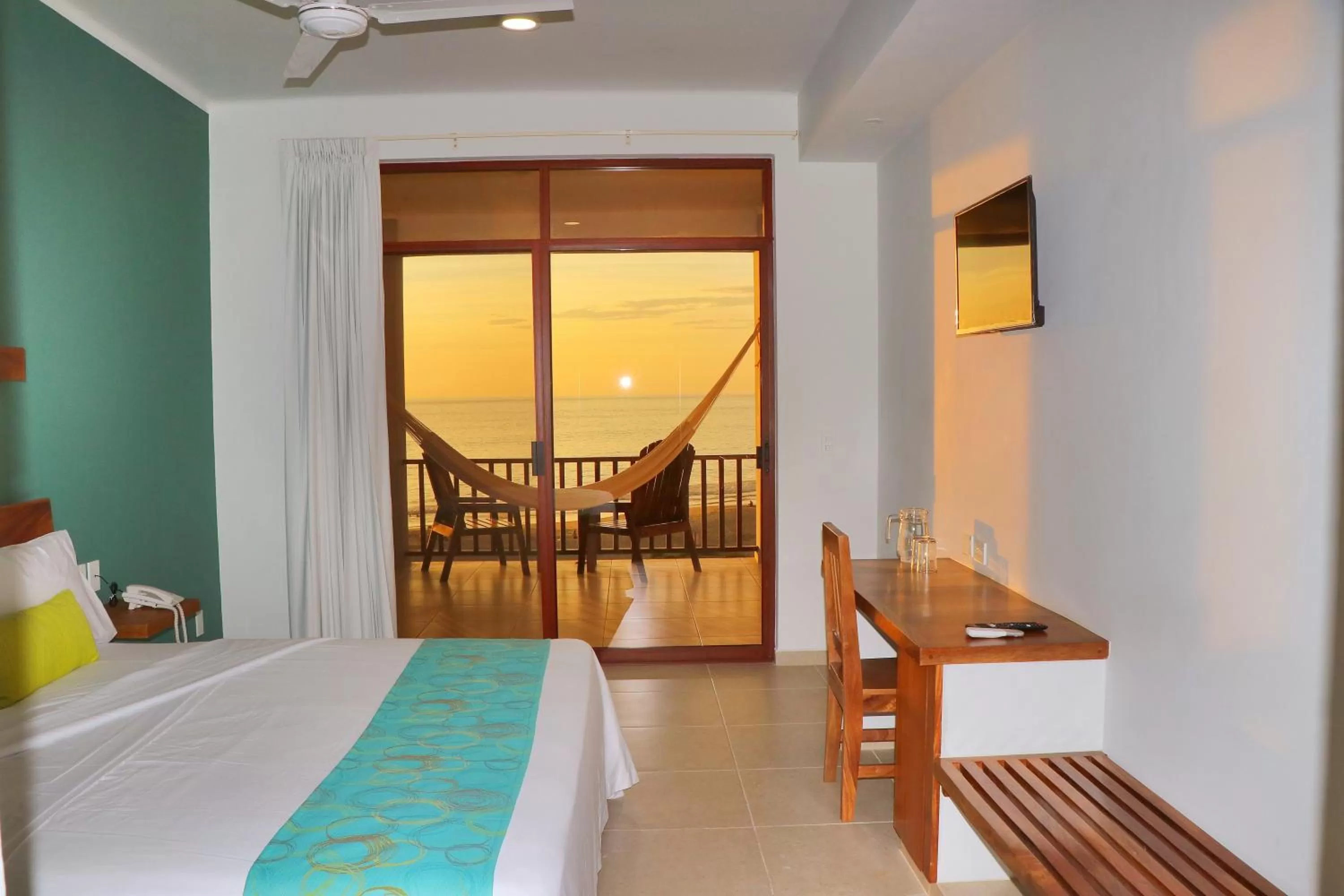 Bed in Punta Zicatela Hotel - Adults Only