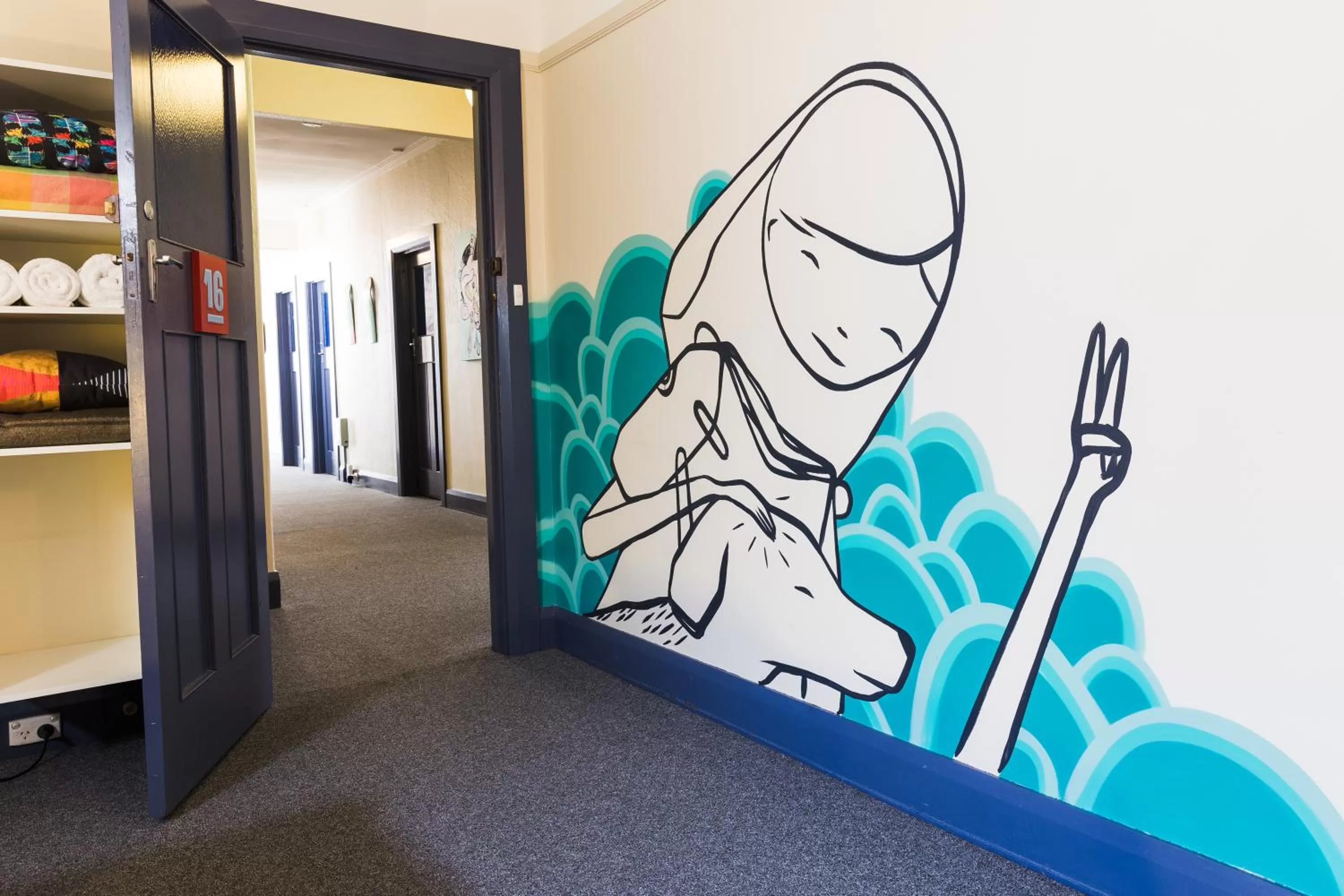 Decorative detail in Alabama Hotel Hobart