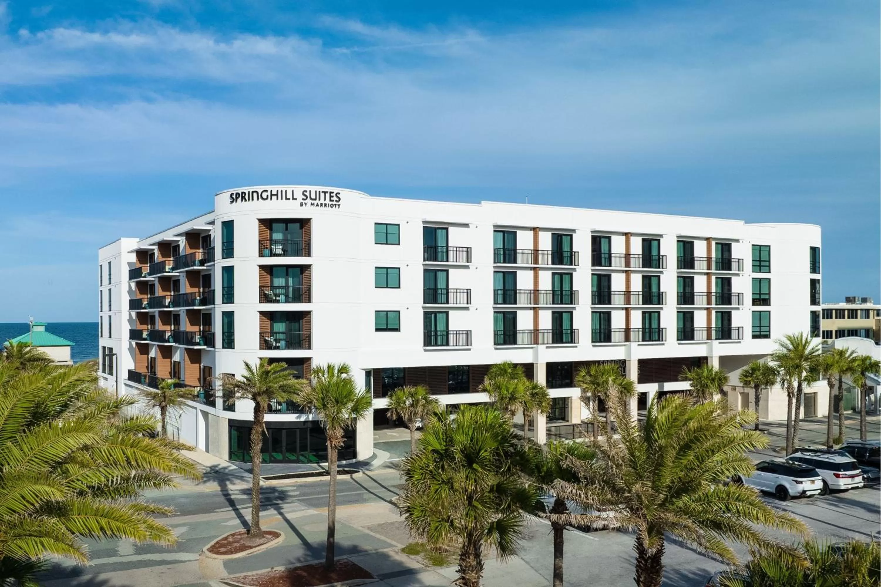 Property building in SpringHill Suites by Marriott Jacksonville Beach Oceanfront