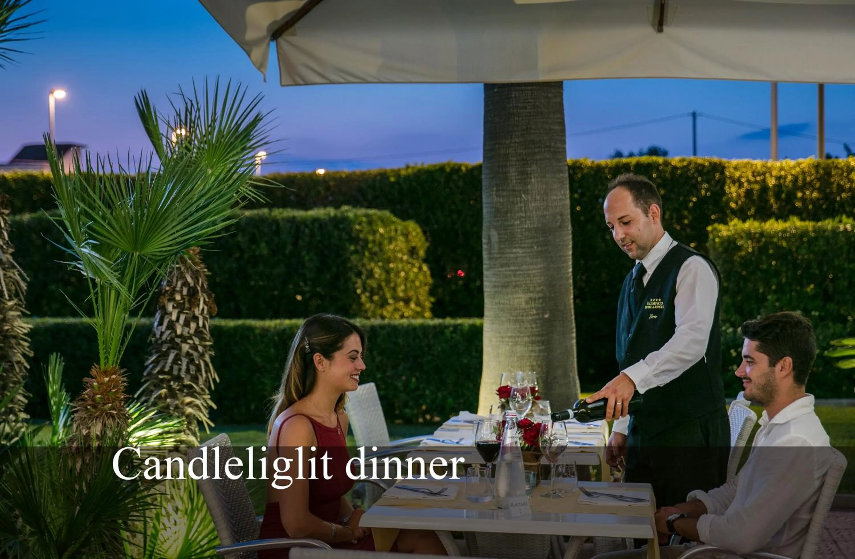 Restaurant/places to eat in Hotel Olimpico