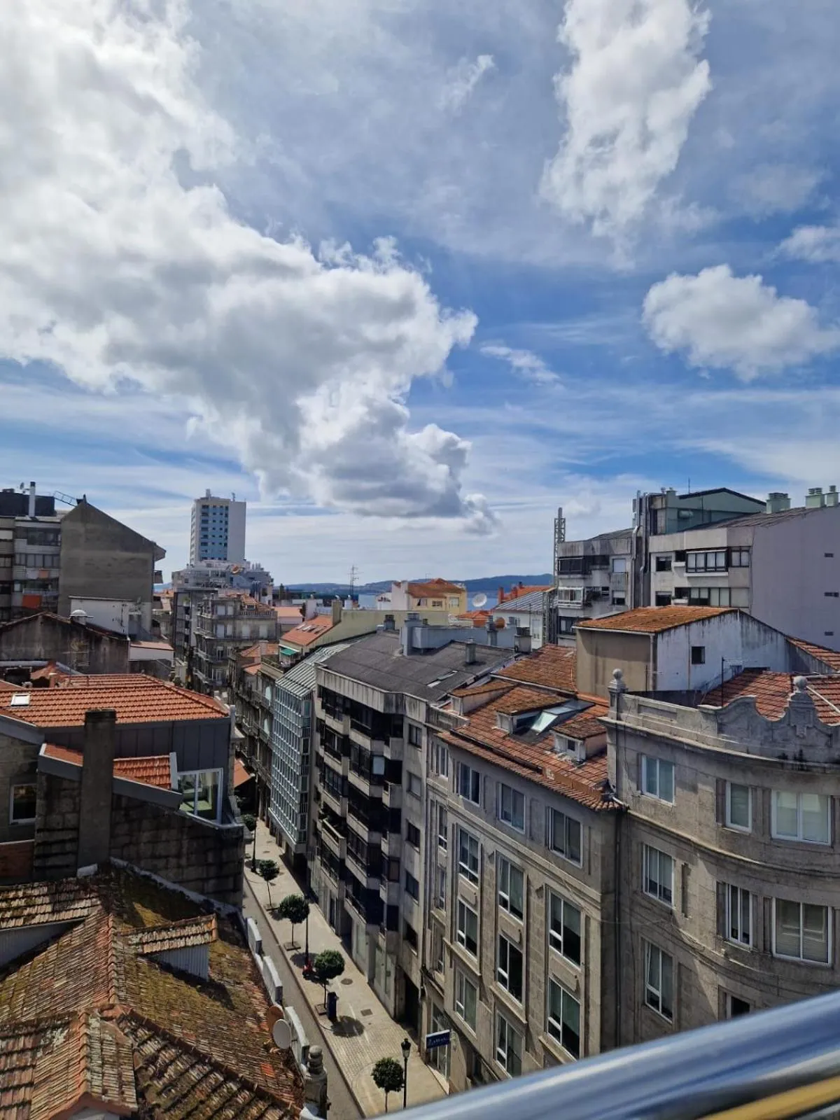 Balcony/Terrace in Hotel America Vigo