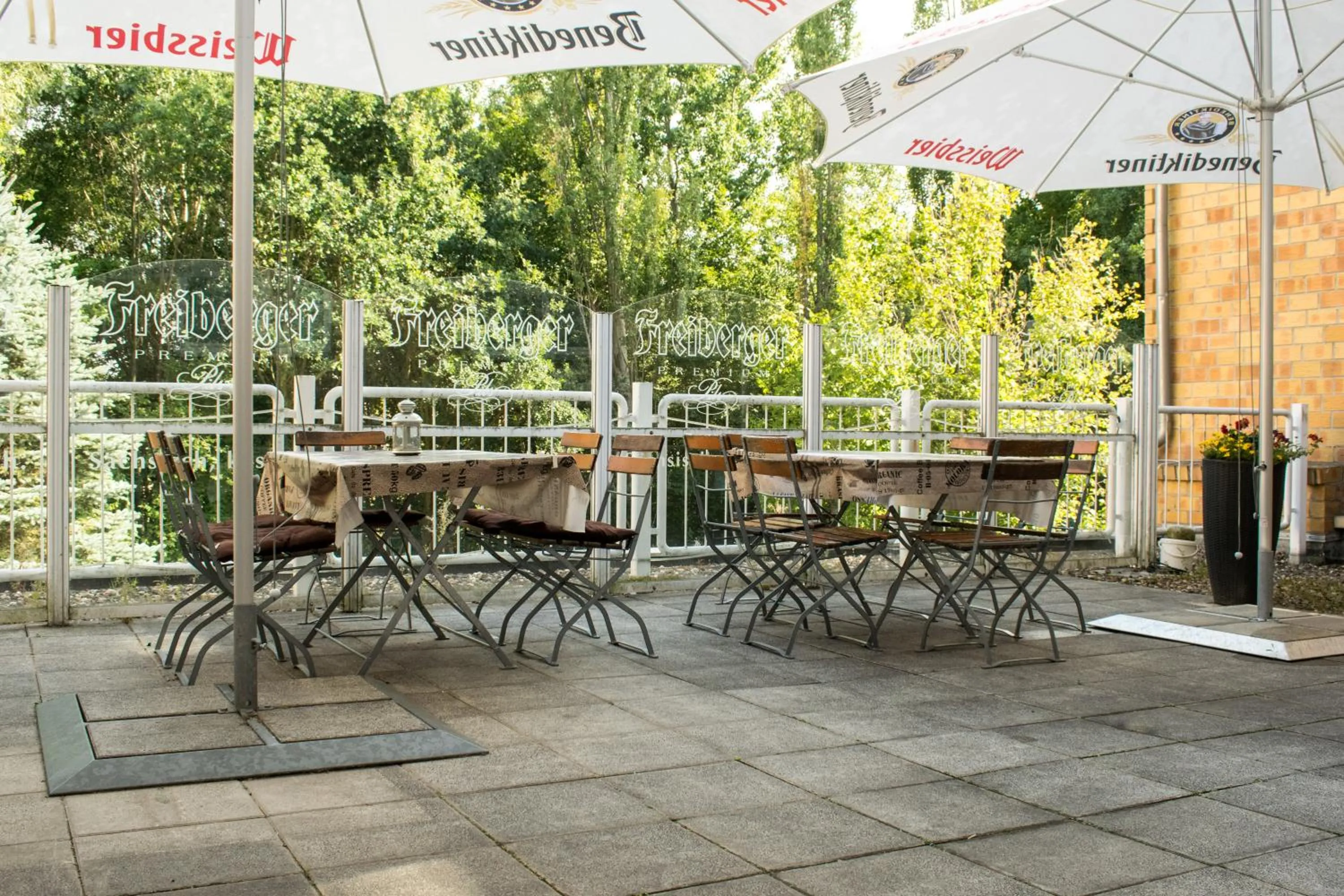 Patio in Quick Hotel Dresden West