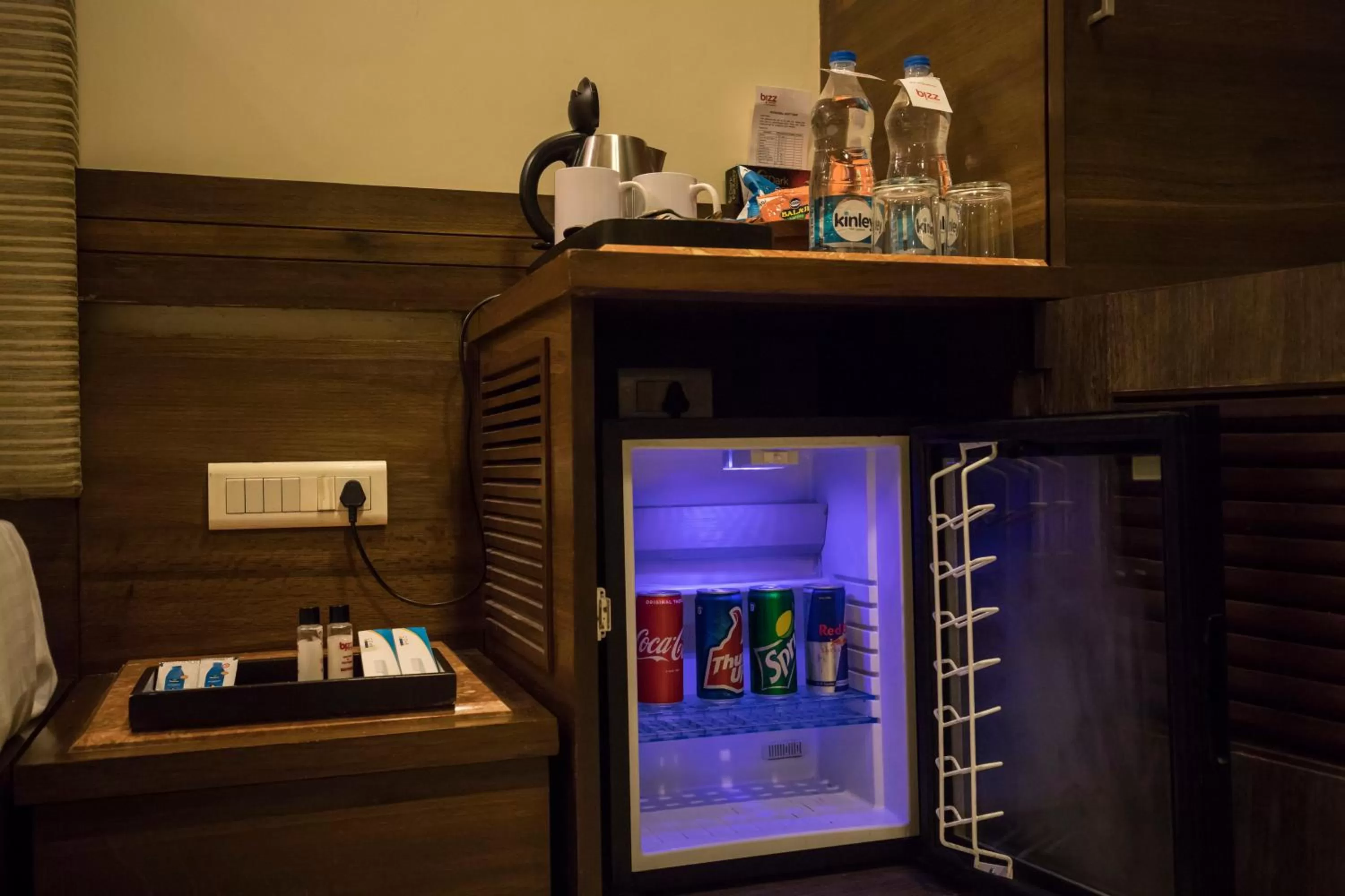 minibar in Bizz The Hotel