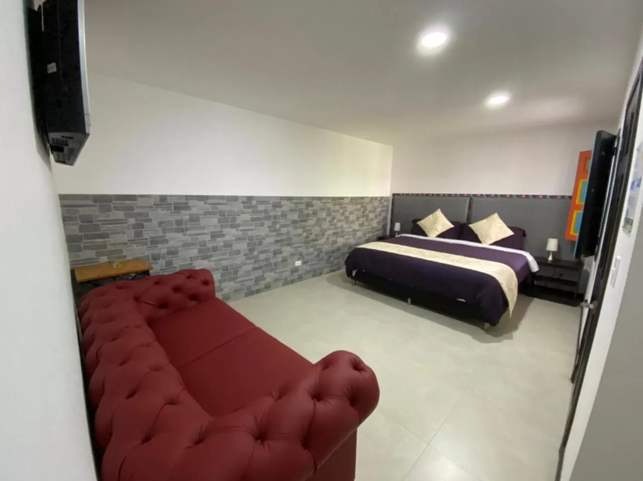 Bed, Seating Area in Beta Hotel