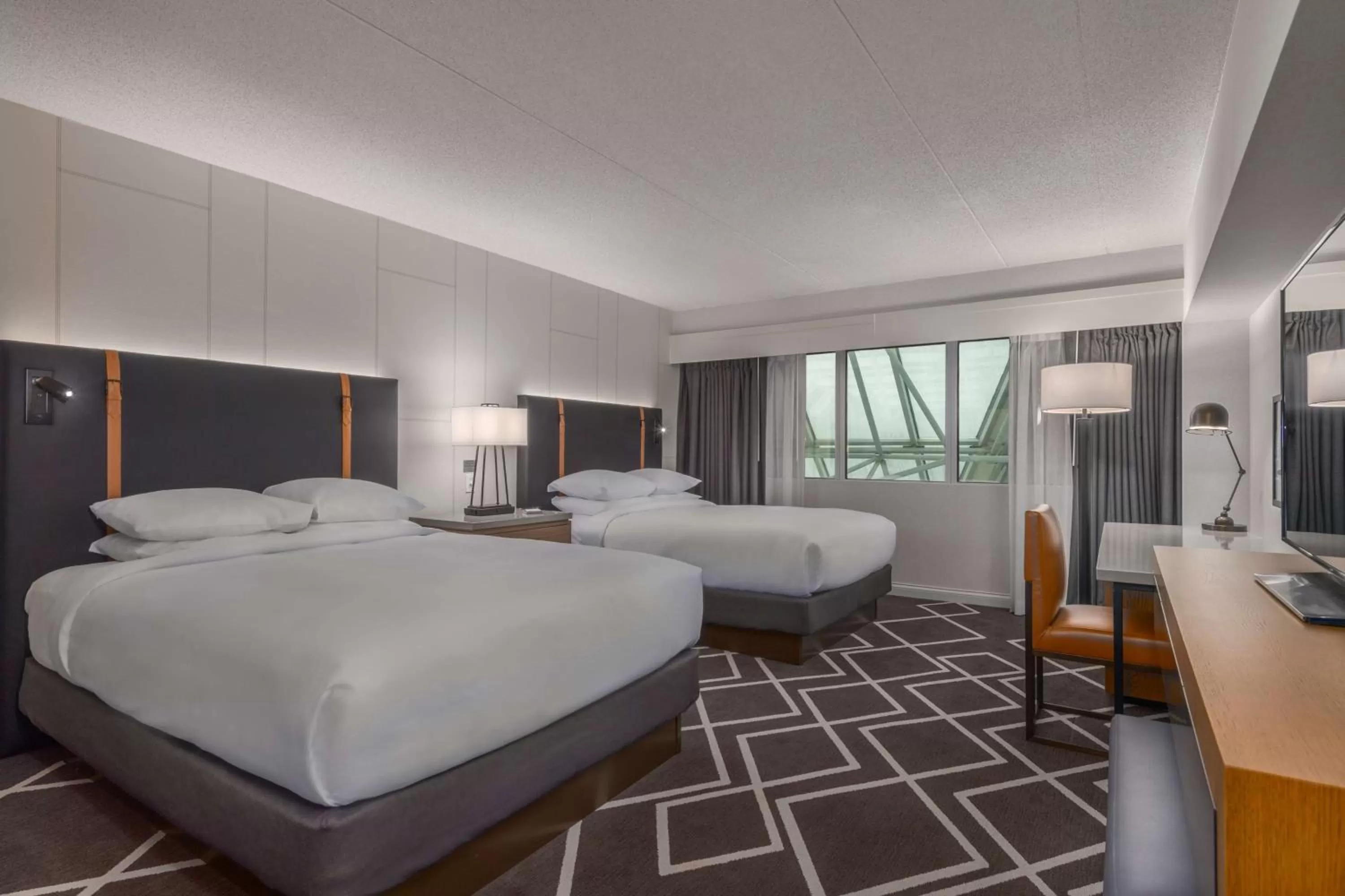 Bedroom, Bed in Hilton Boston Woburn