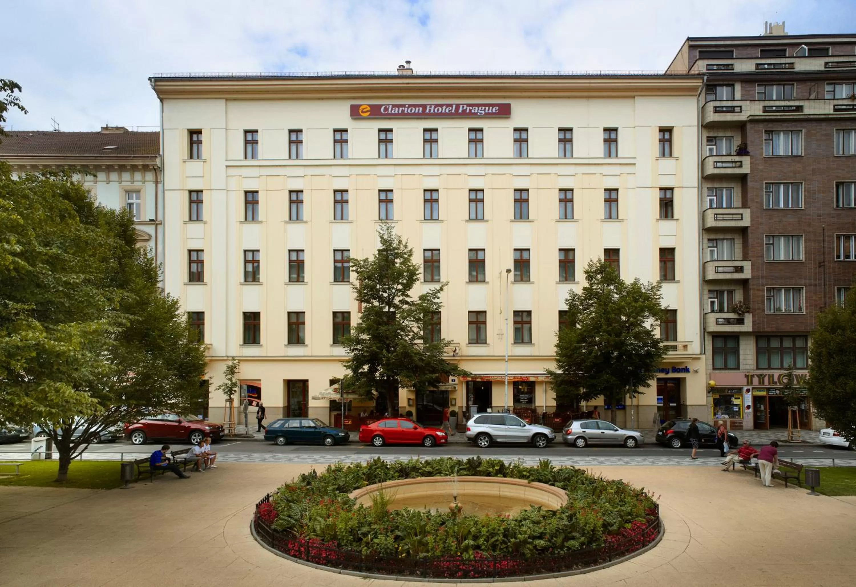 Facade/entrance in Clarion Hotel Prague City