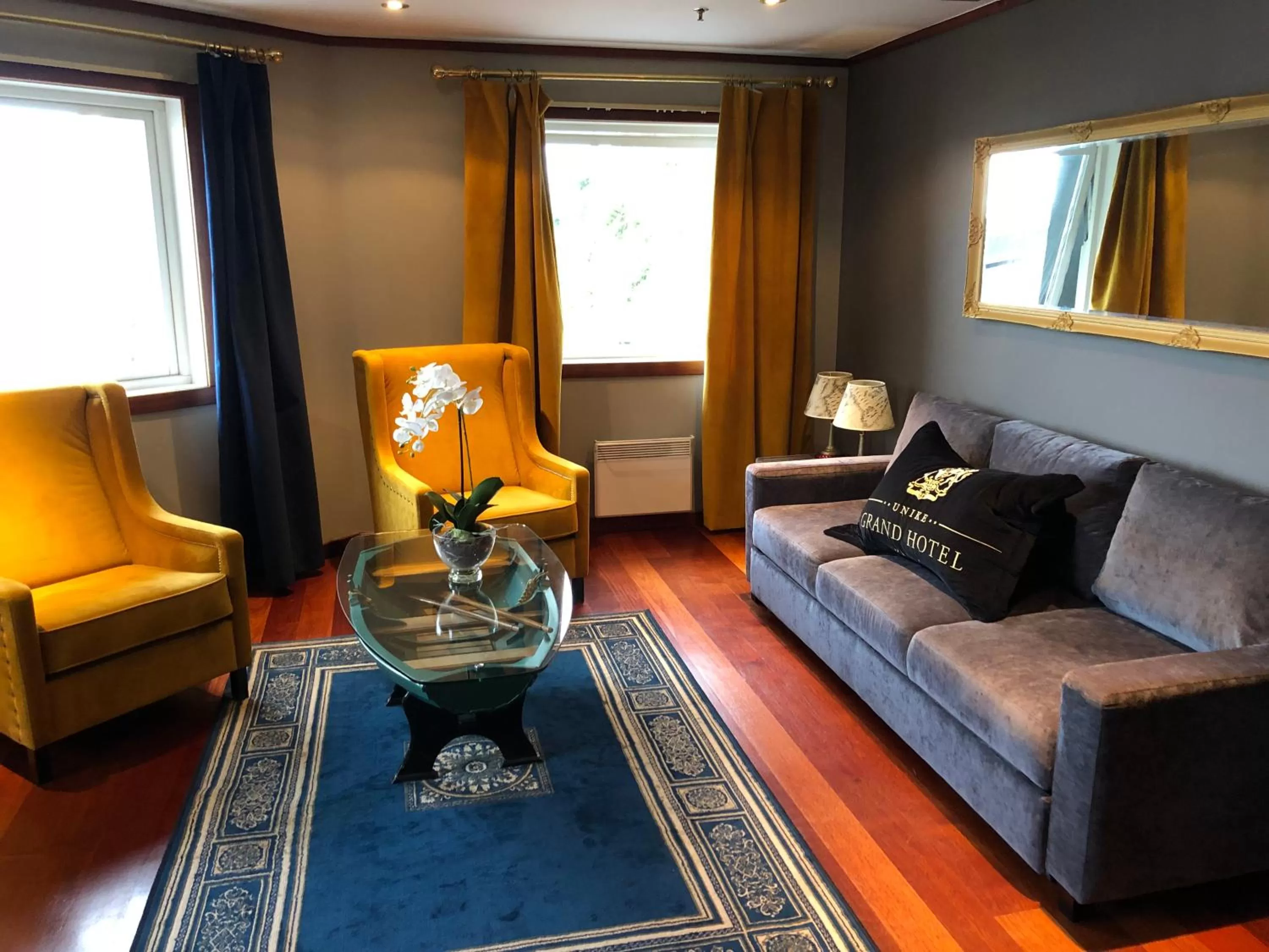 Photo of the whole room in Grand Hotel Arendal - Unike Hoteller