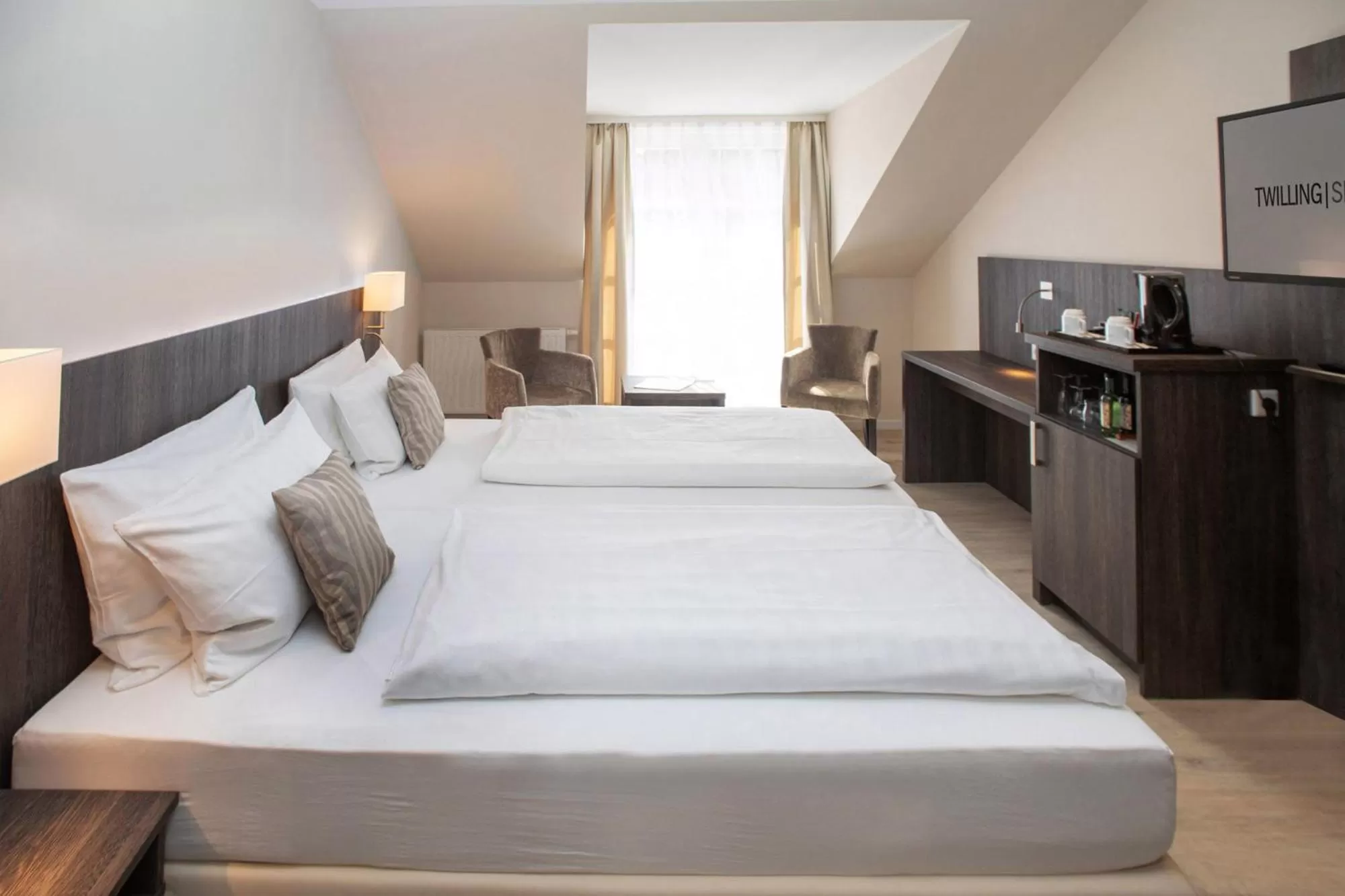 Bed in Hotel Twilling