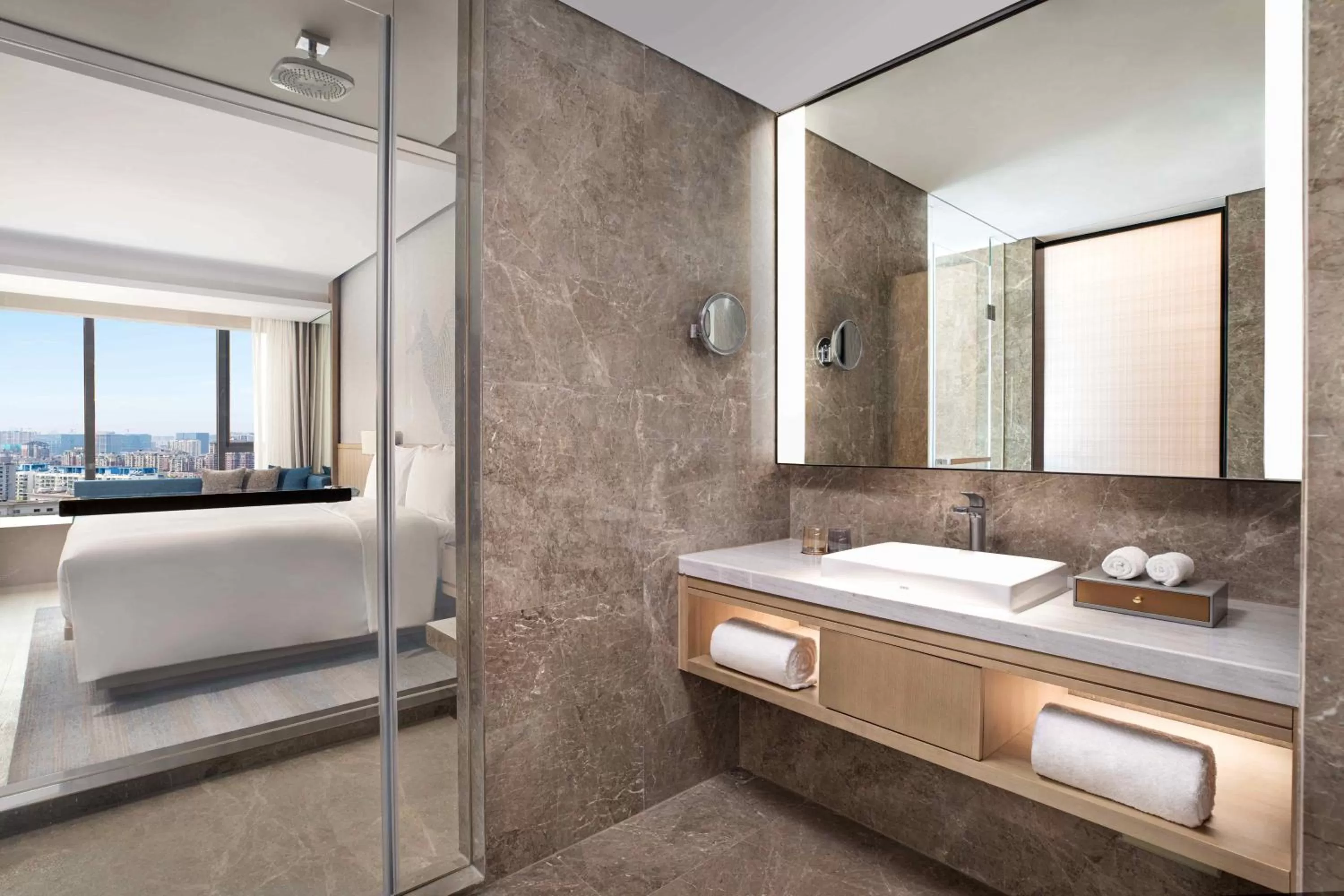 Bathroom in Courtyard by Marriott Nanjing Jiangning
