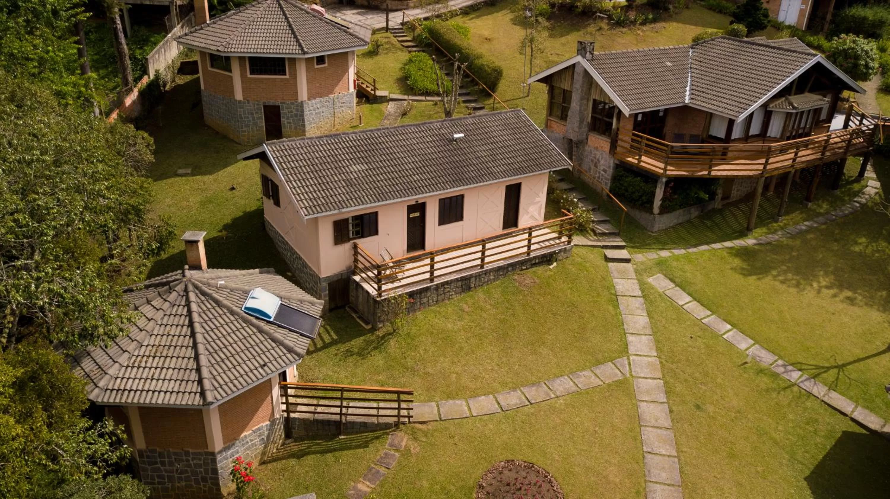 Bird's-eye View in Chalés 3 Pinheiros