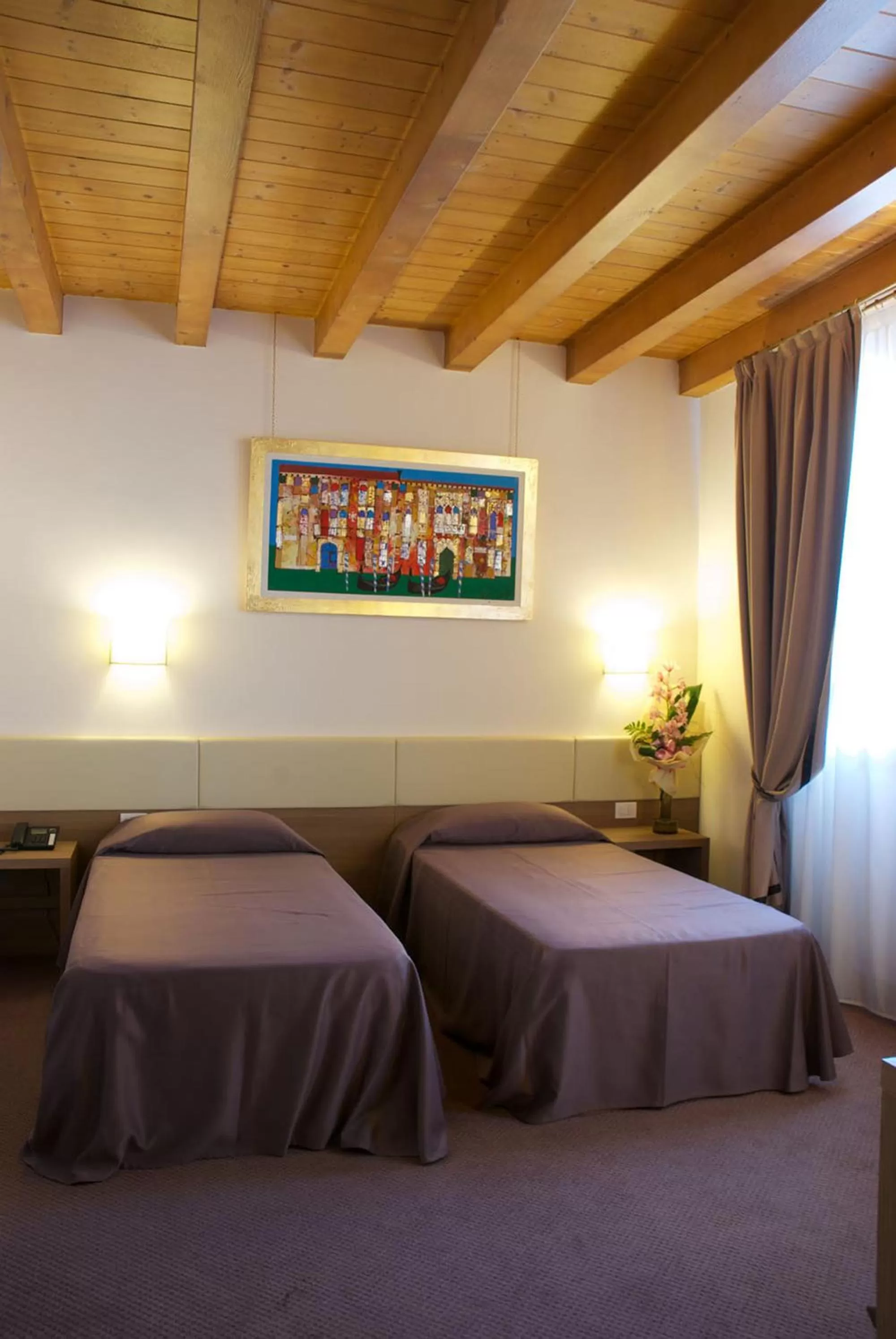 Comfort Twin Room - single occupancy in UNAHOTELS Eco Hotel Villa Costanza Venezia