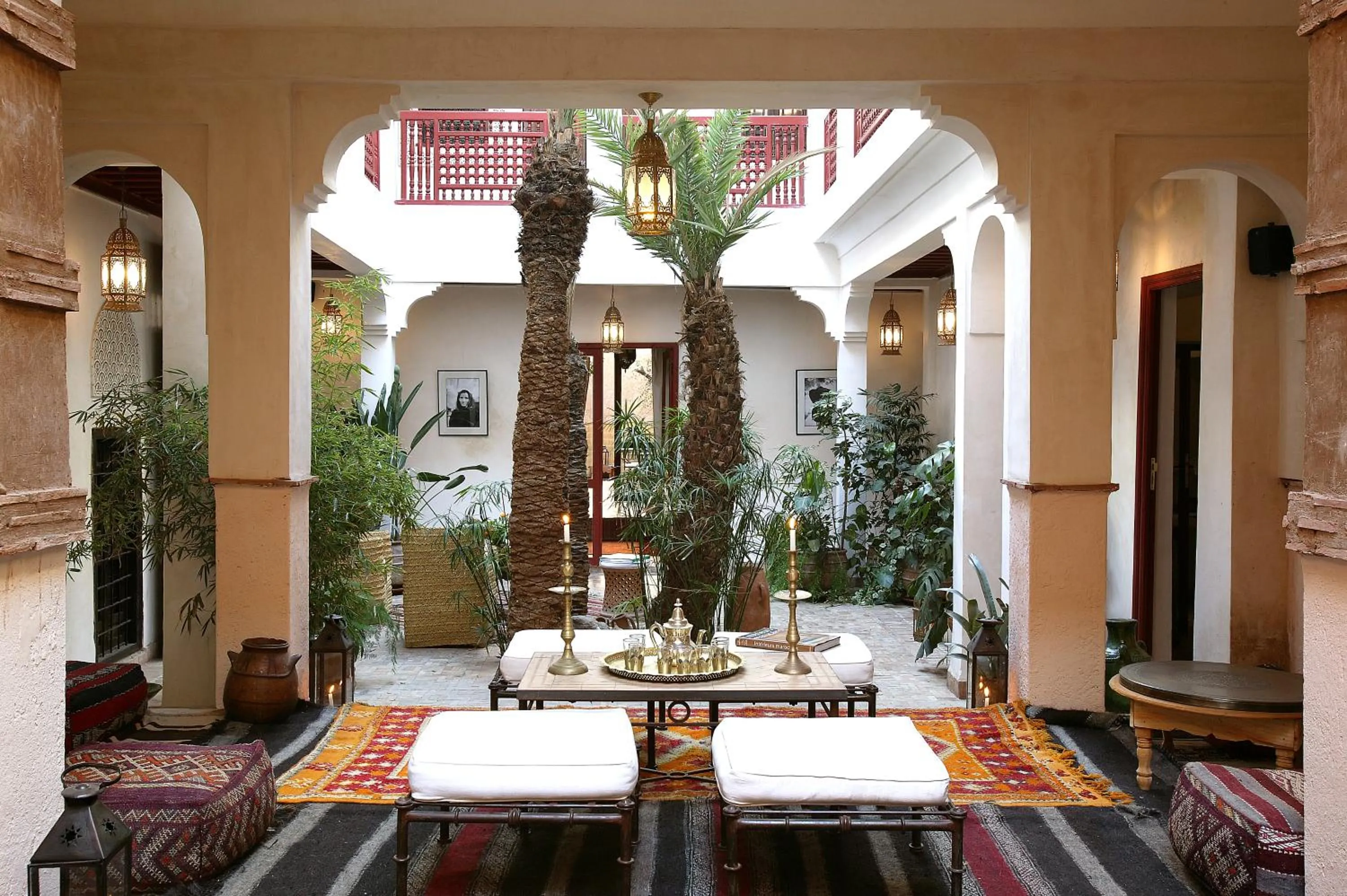 Lobby or reception in Riad Aladdin - FERME