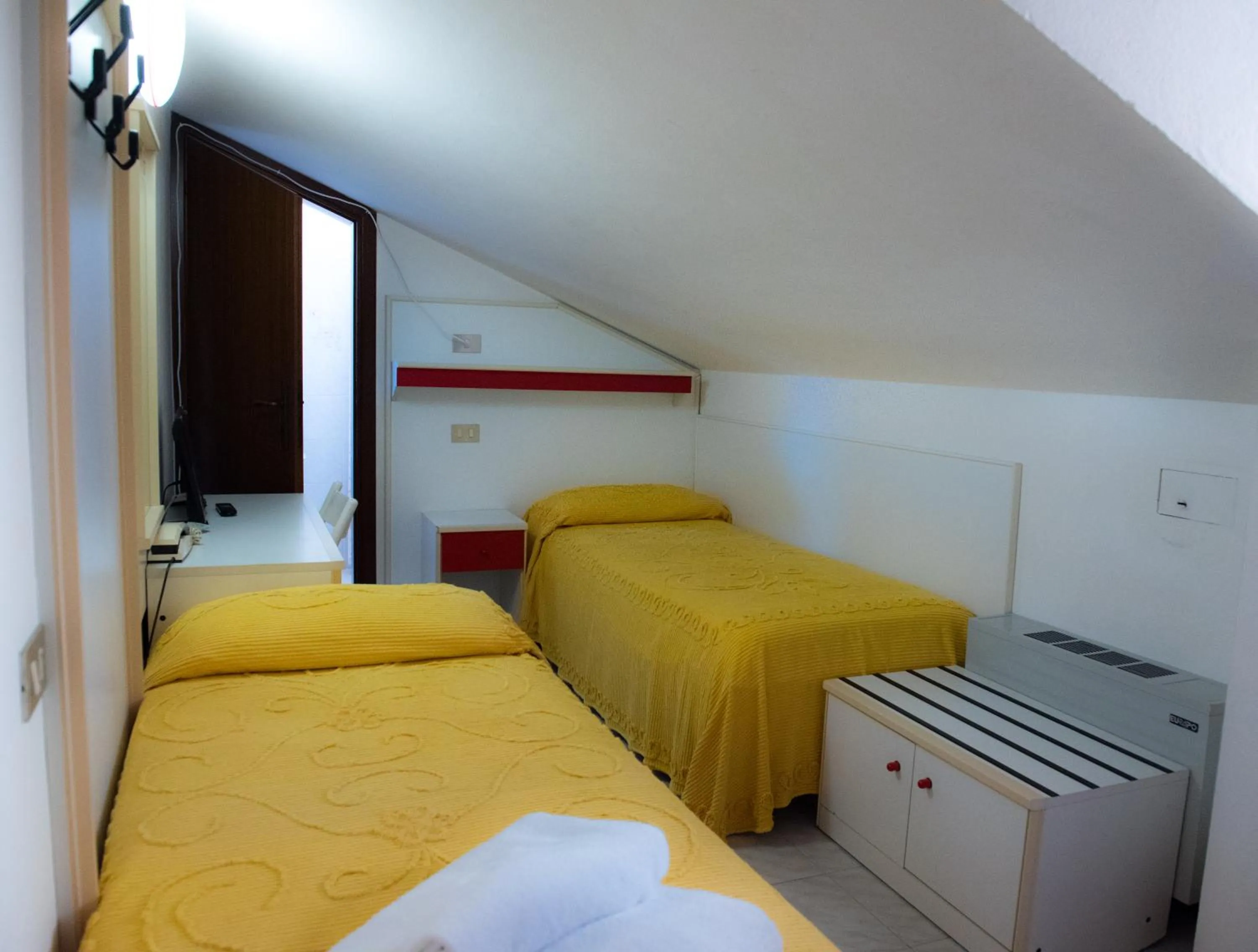 Bed in Hotel Malibran